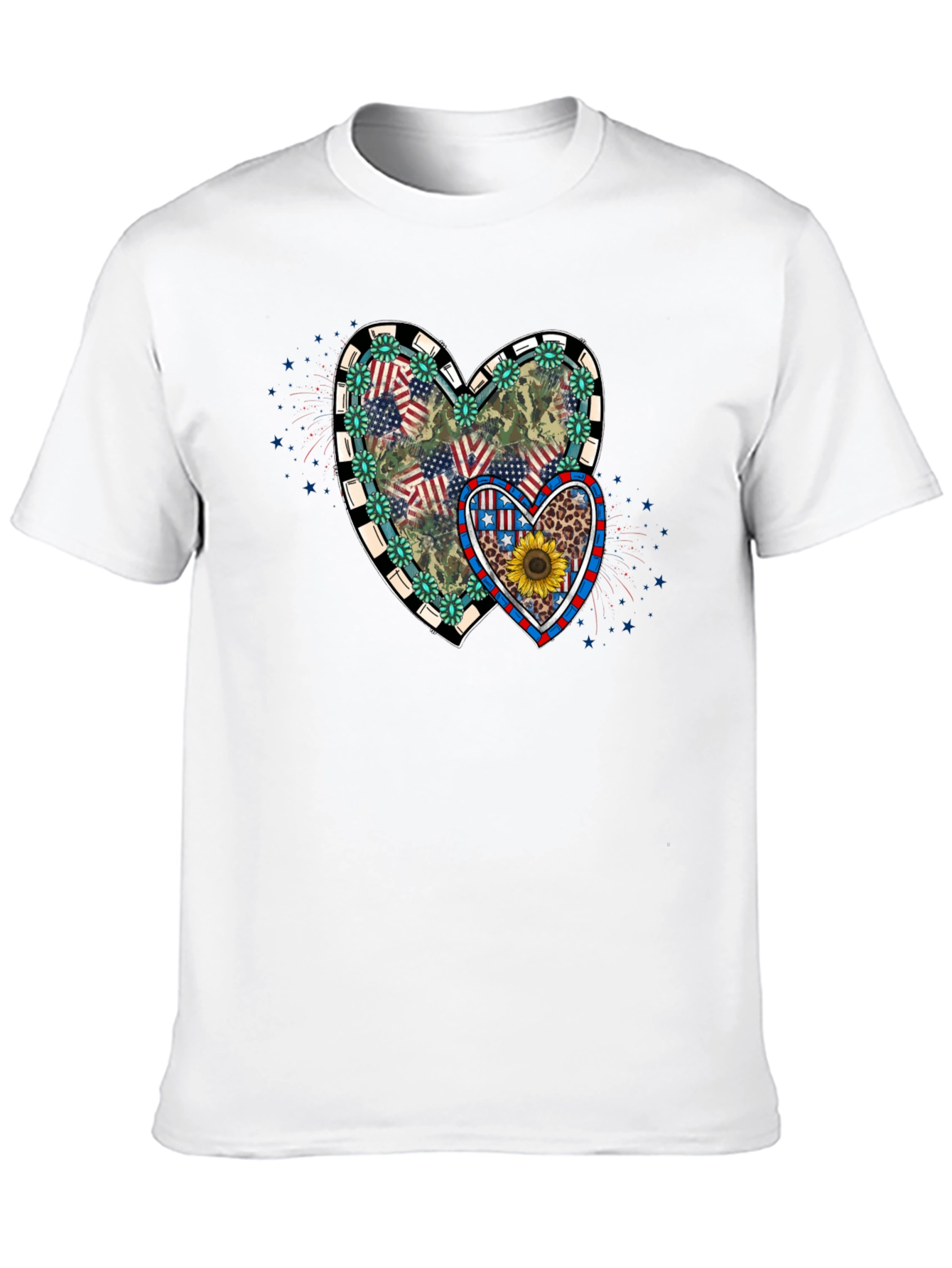 Patriotic Heart T-Shirt