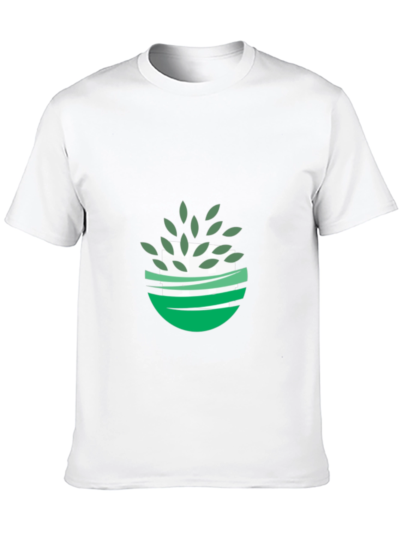 Eco-Friendly Graphic Tee - Black