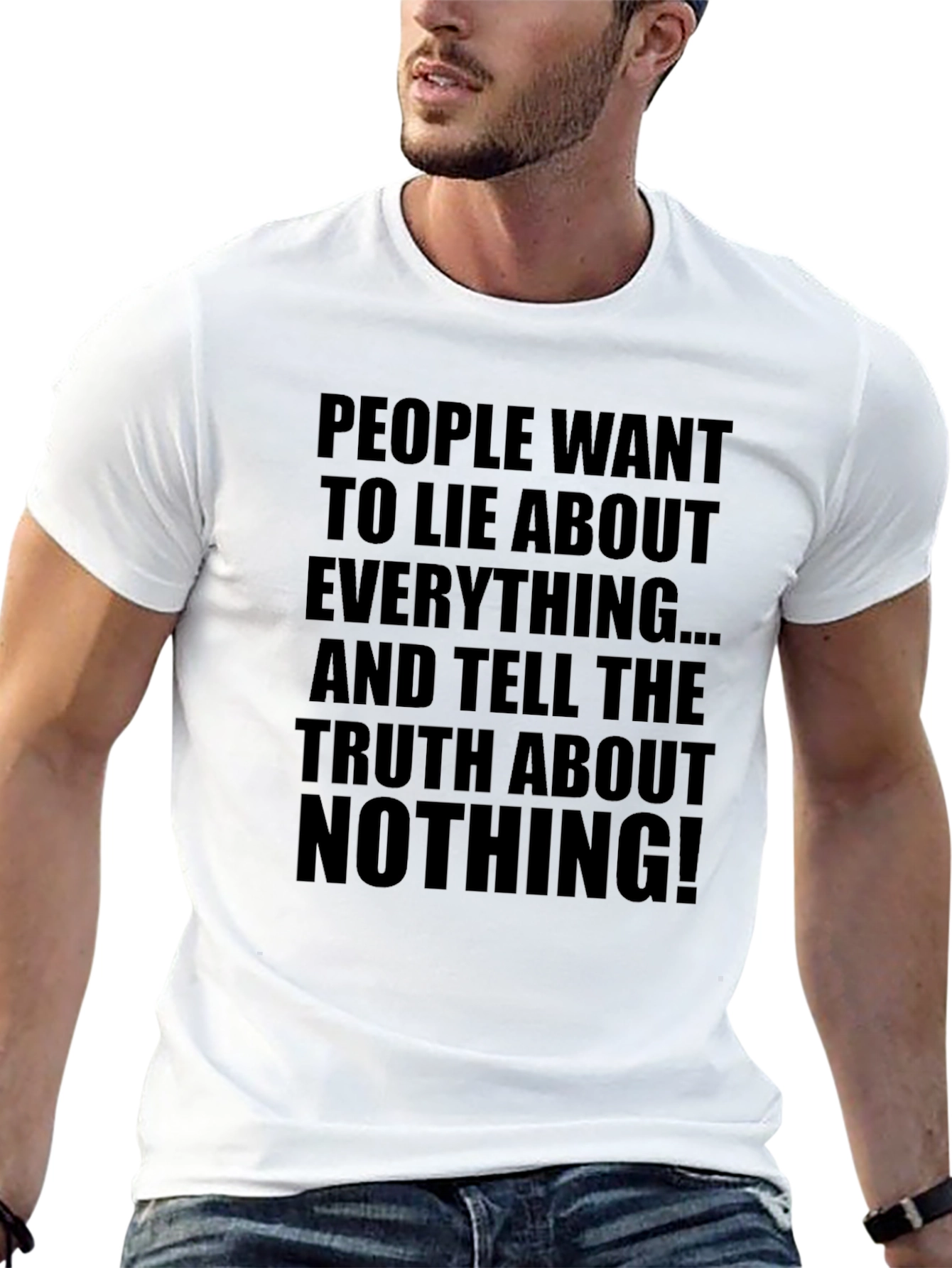 Truth About Nothing Graphic T-Shirt