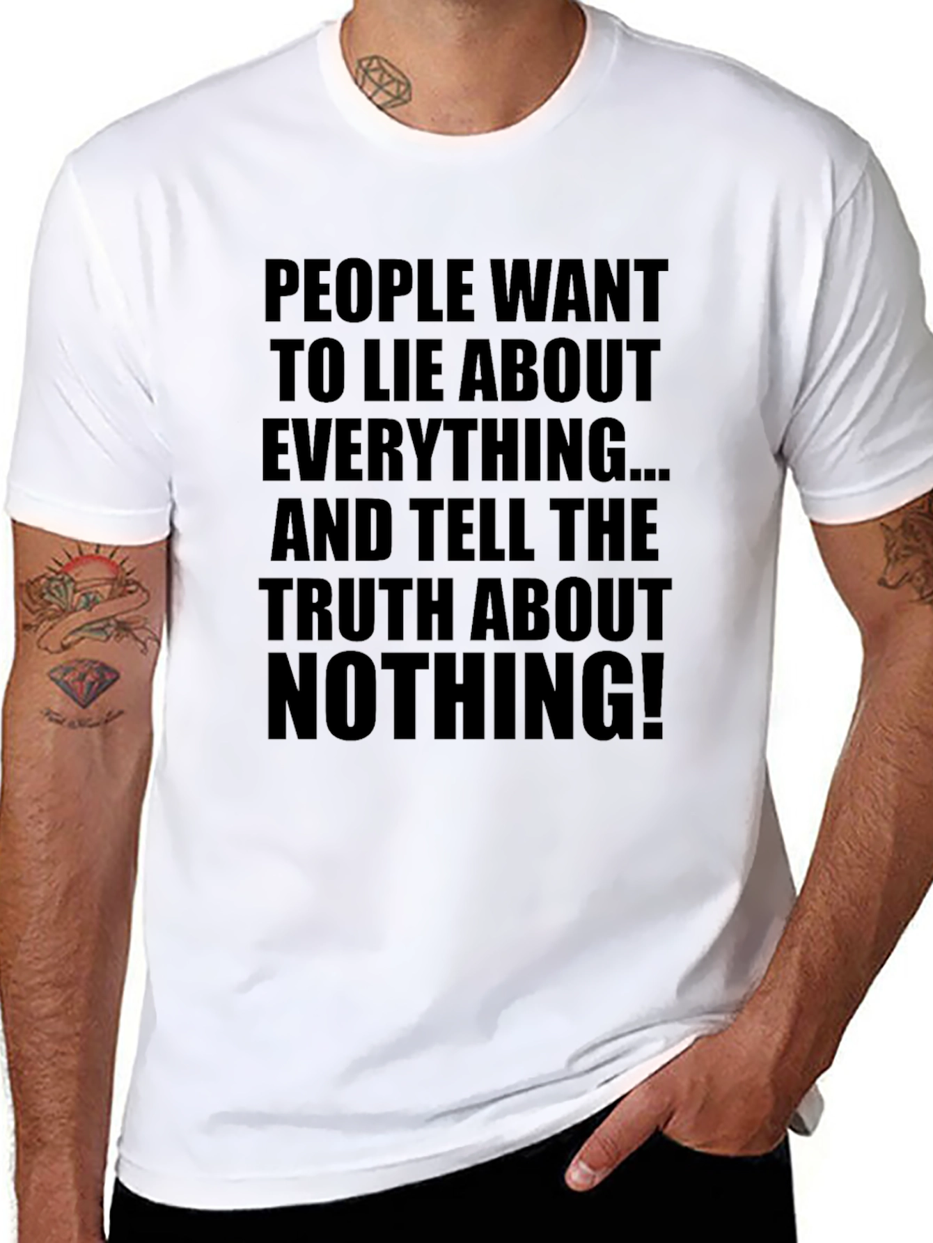 Truth About Nothing Graphic T-Shirt