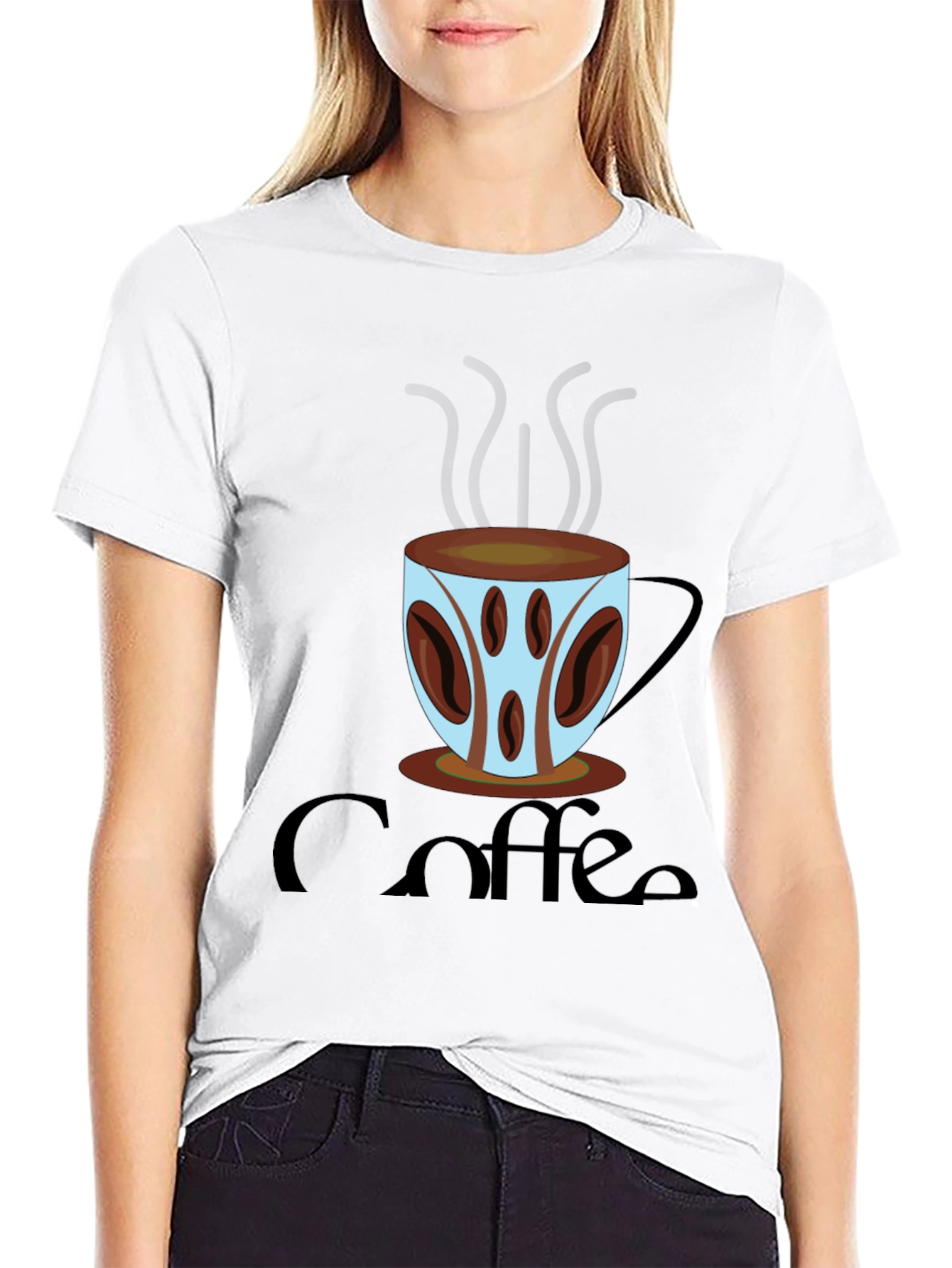 Coffee Cup Graphic Tee - Stylish & Comfortable
