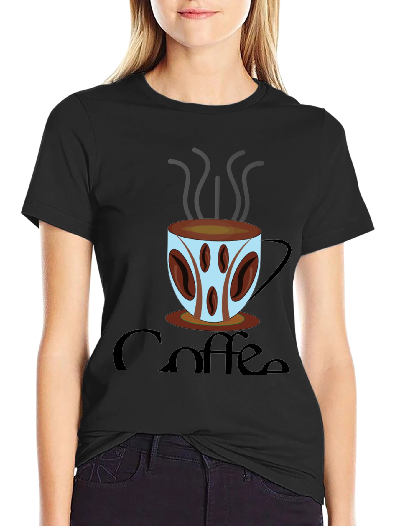 Coffee Cup Graphic Tee - Stylish & Comfortable
