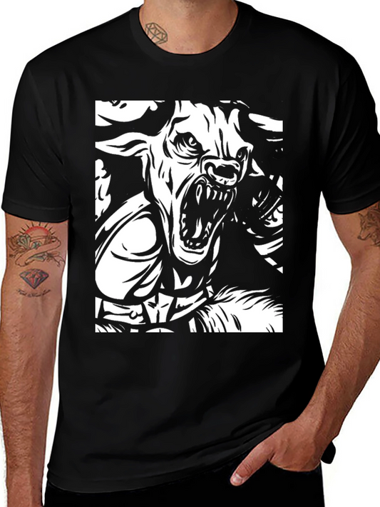 Minotaur Graphic Tee - Black