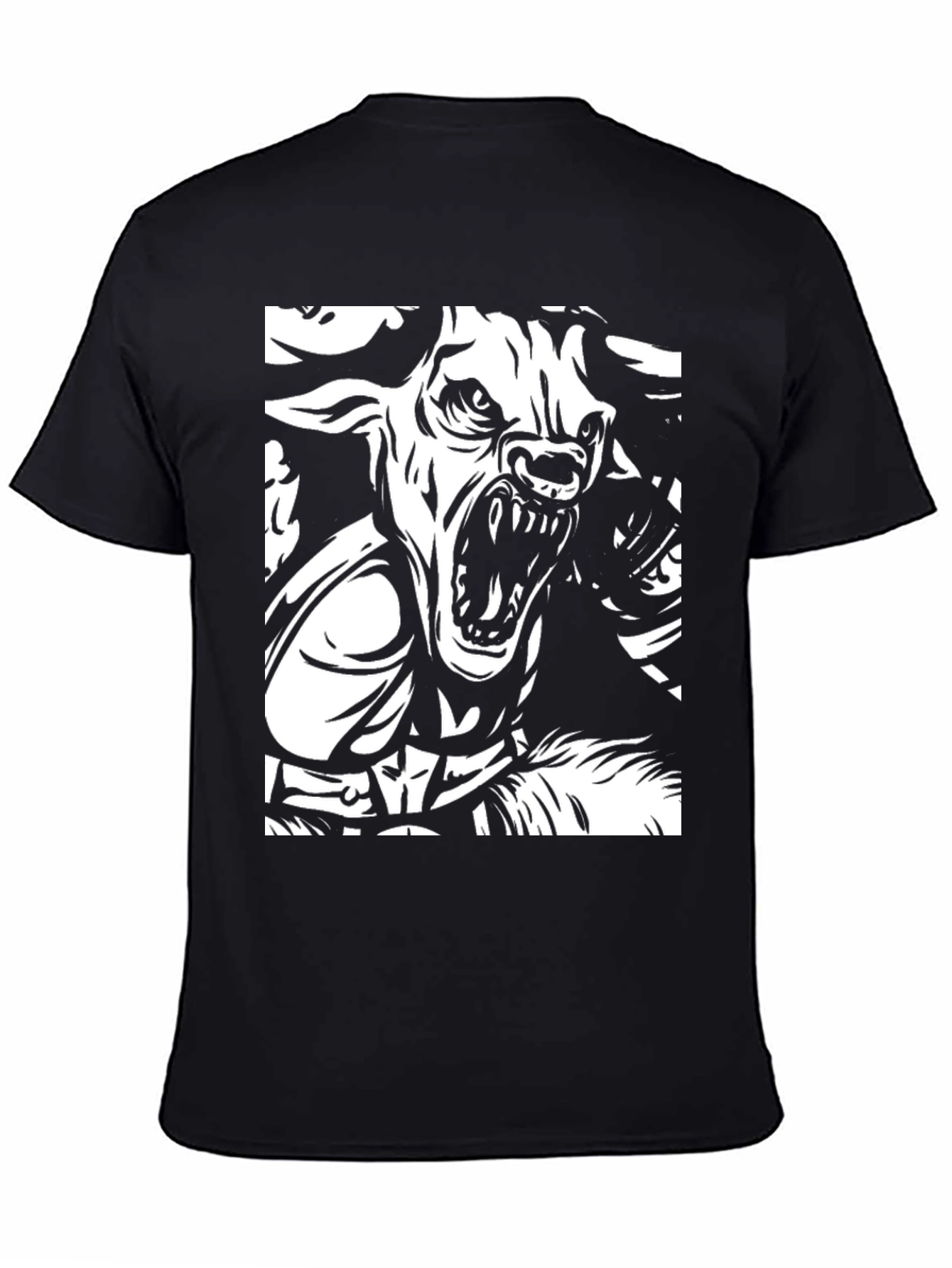 Minotaur Graphic Tee - Black
