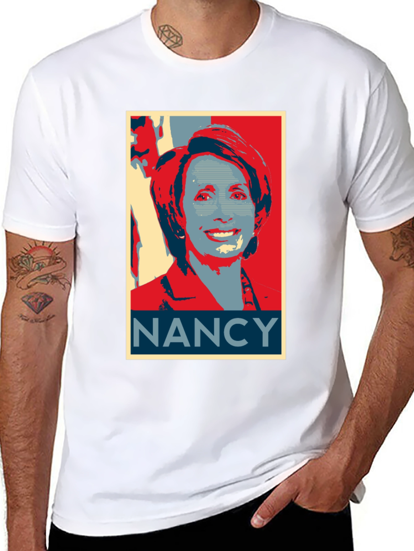 Nancy Pelosi T-Shirt - Hope Style Portrait