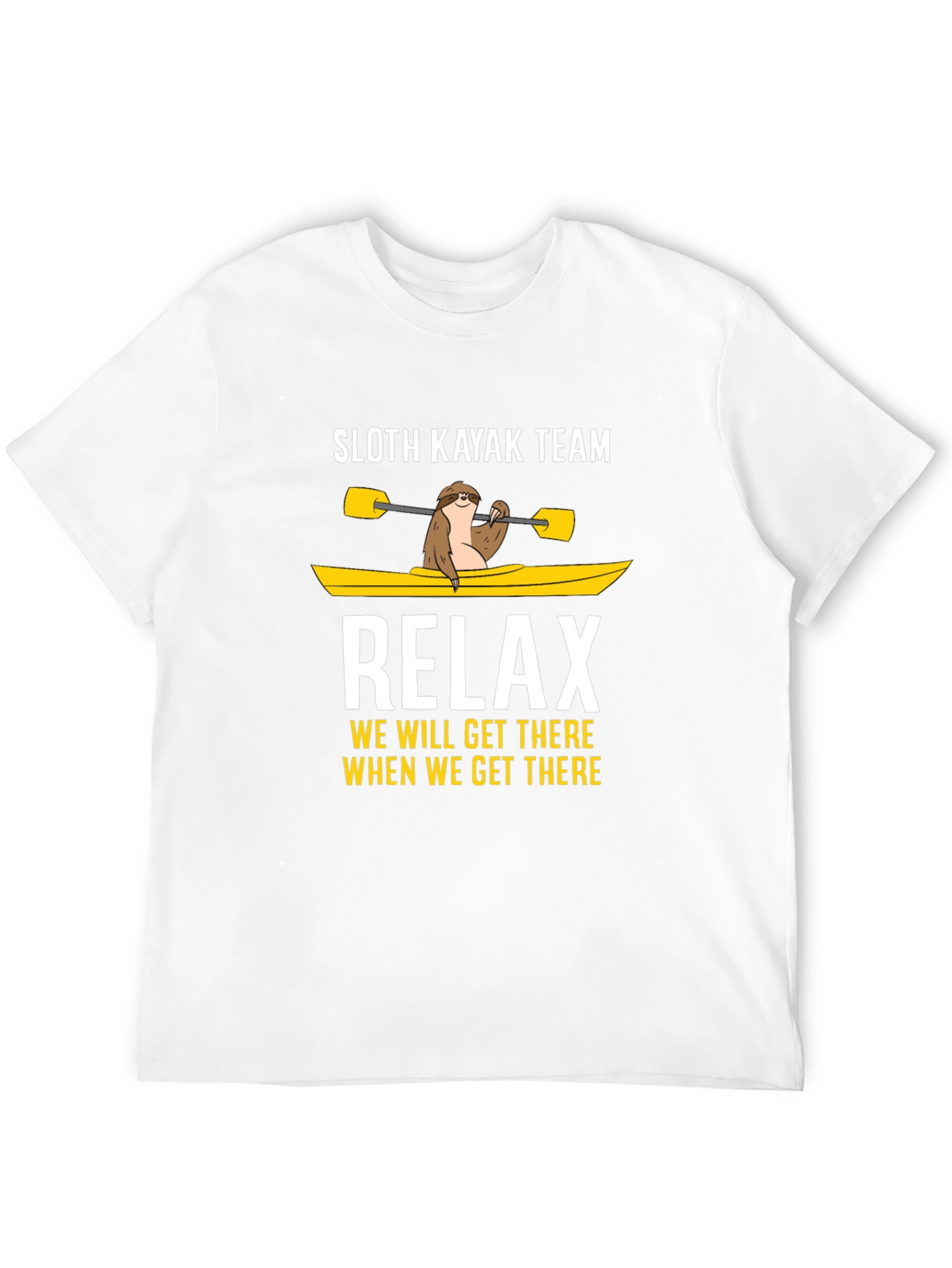 Sloth Kayak Team Relax T-Shirt