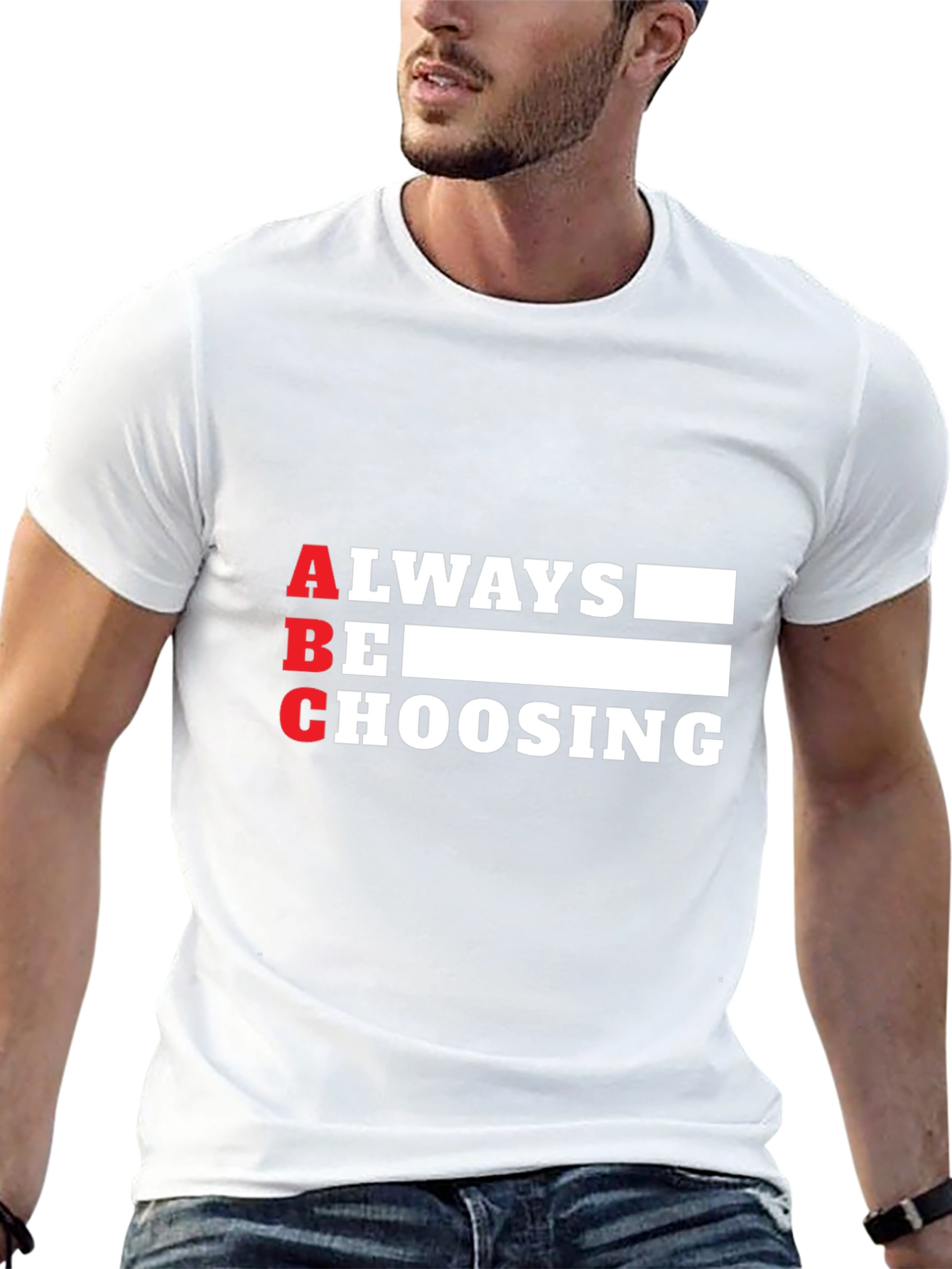 Always Be Choosing Graphic Tee - ABC T-Shirt