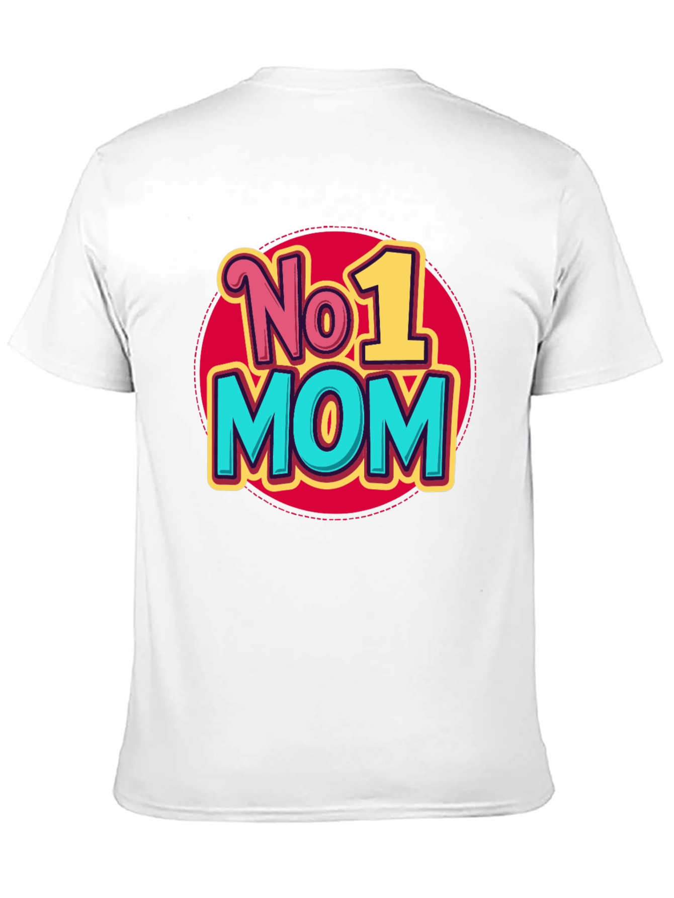 No. 1 Mom T-Shirt - Black Graphic Tee