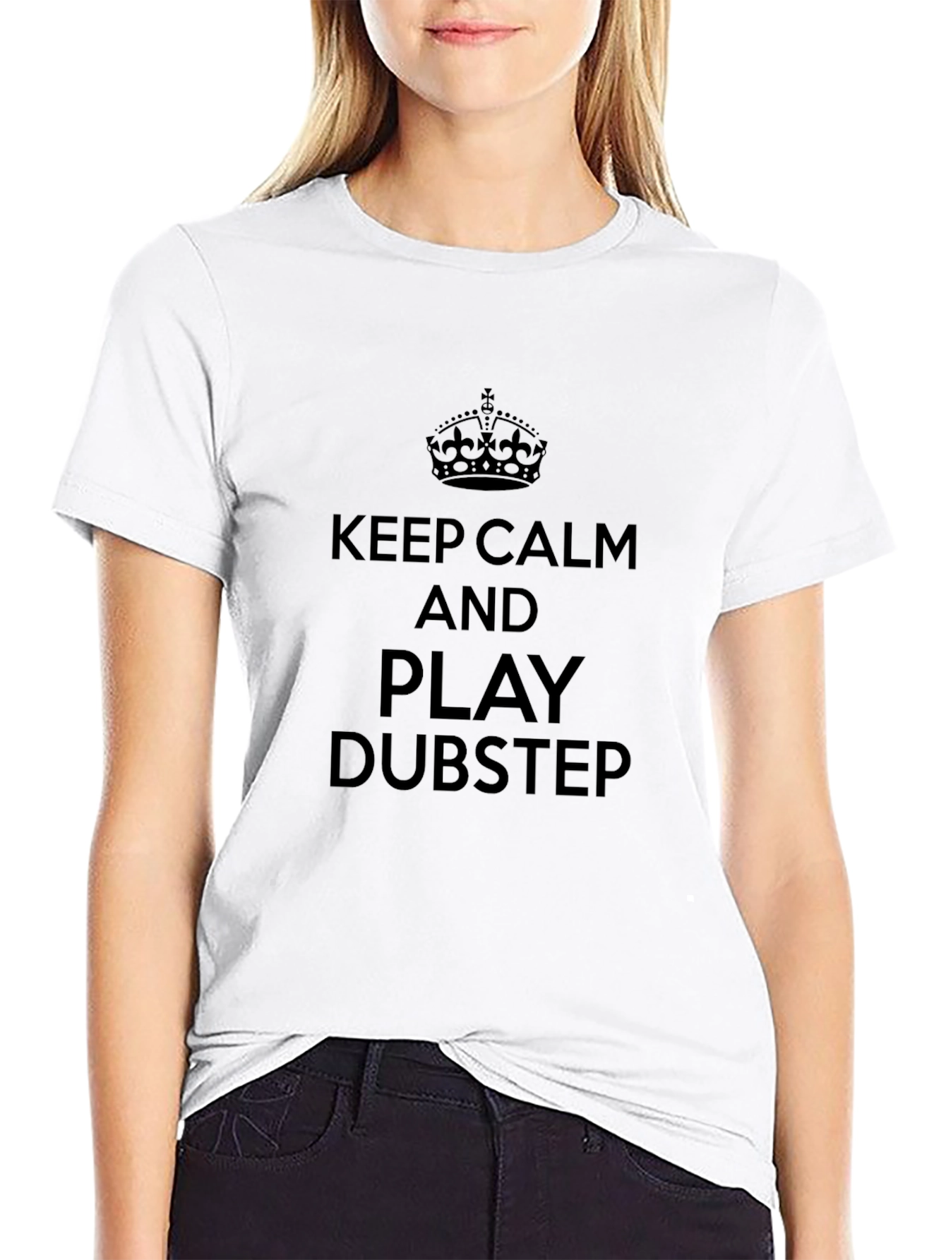 Keep Calm and Play Dubstep Graphic T-Shirt