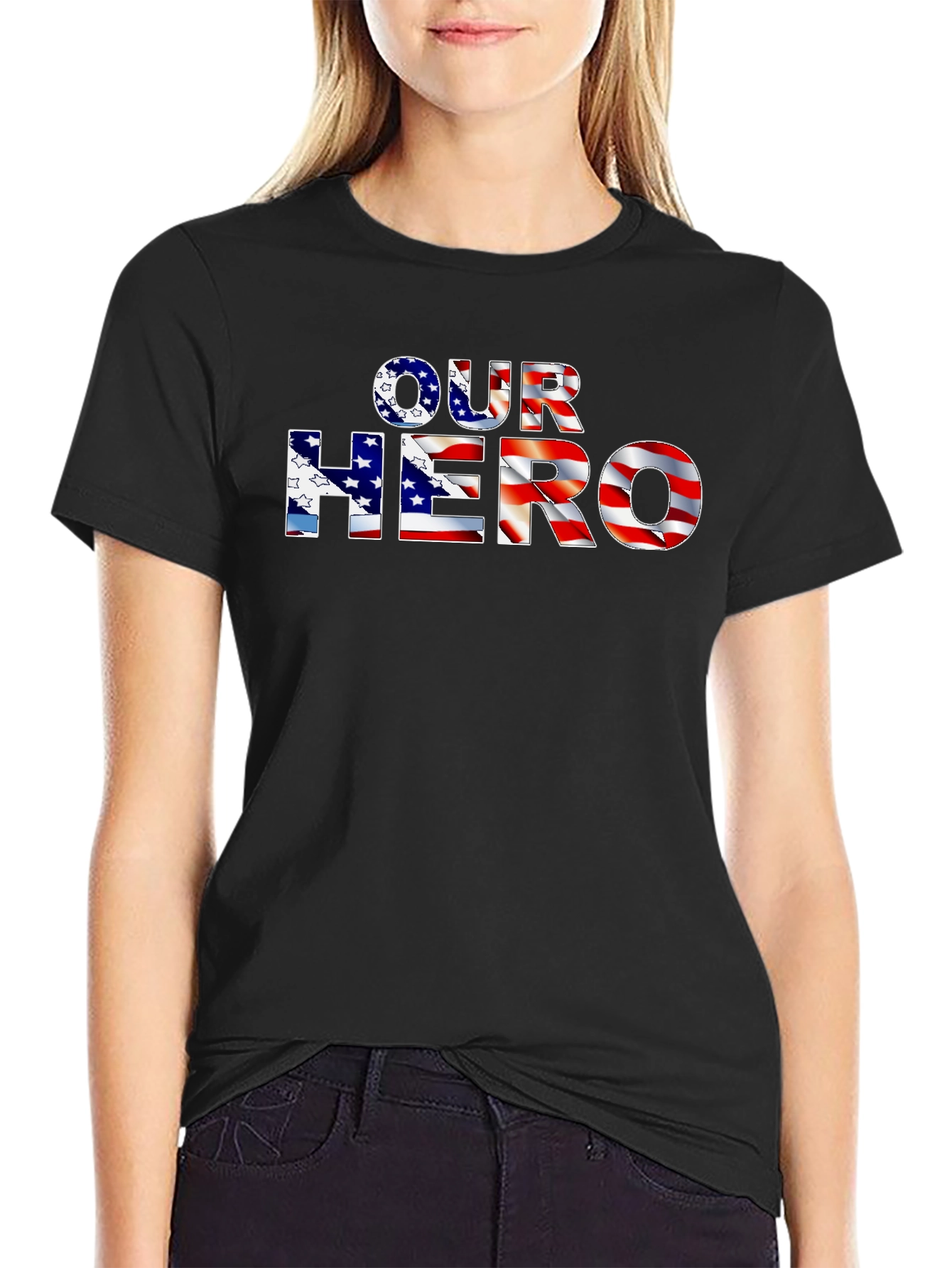 Our Hero Patriotic Graphic Tee