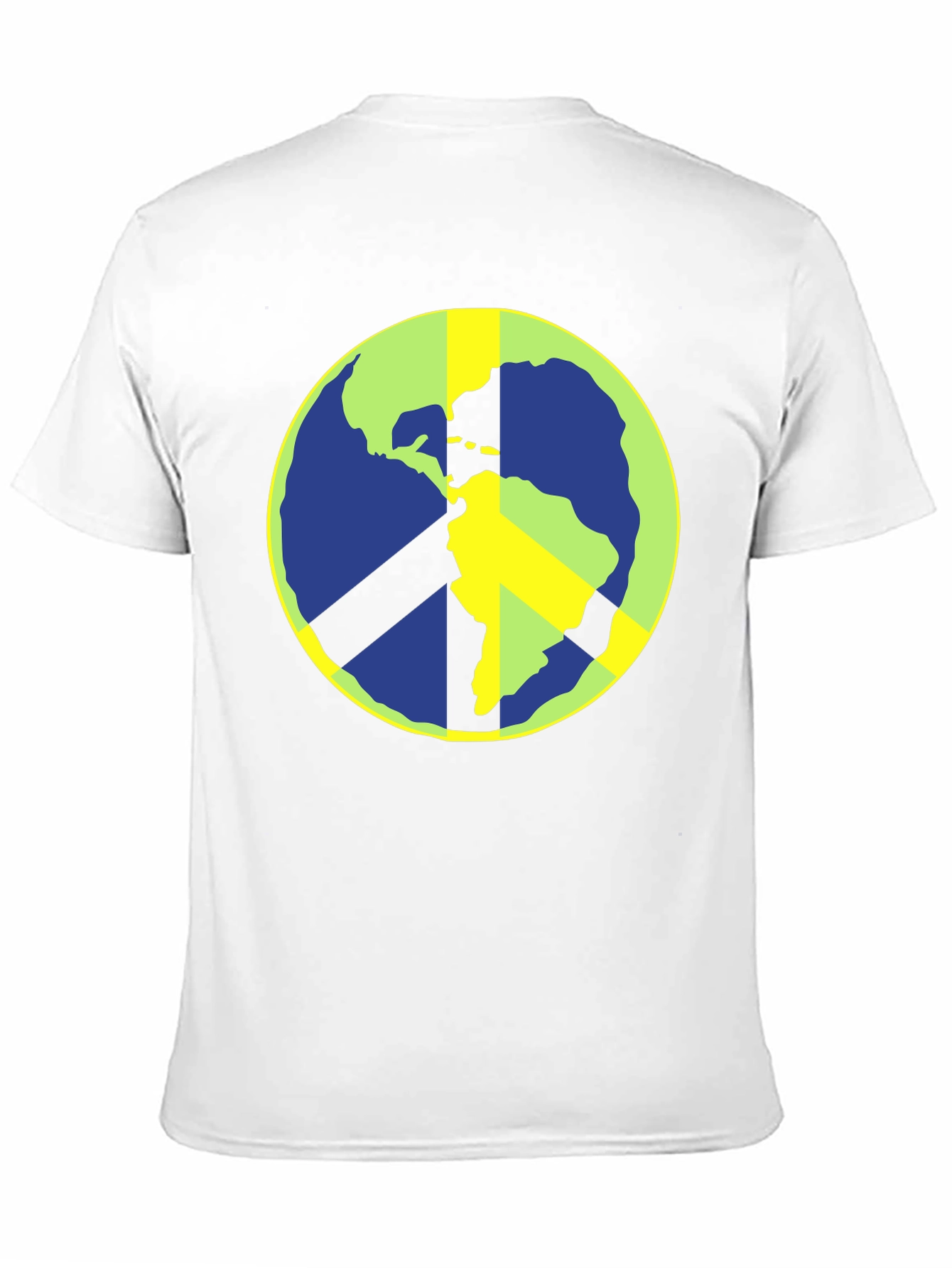 Peace Earth Graphic T-Shirt - Black