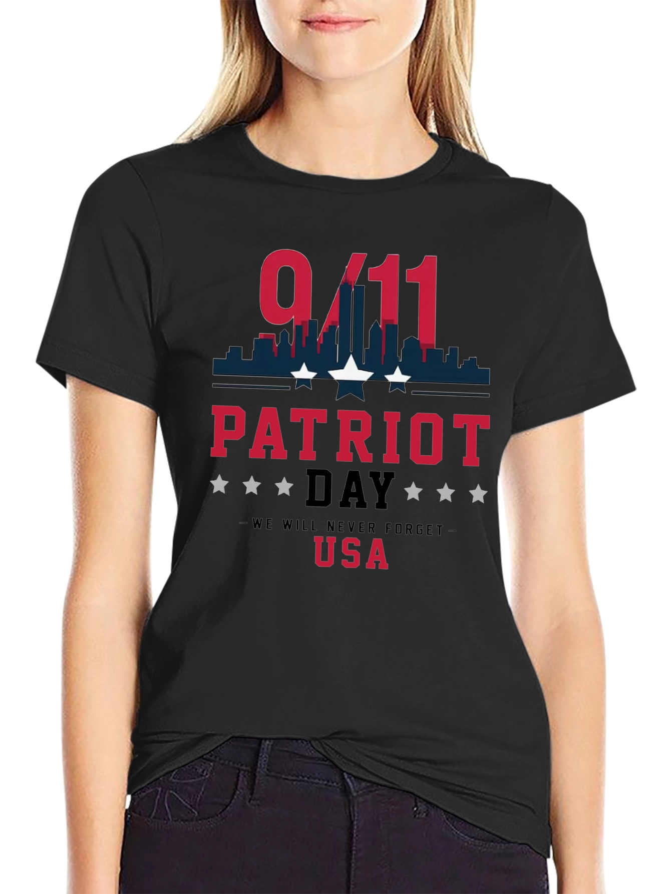 Patriot Day 9/11 Never Forget T-Shirt