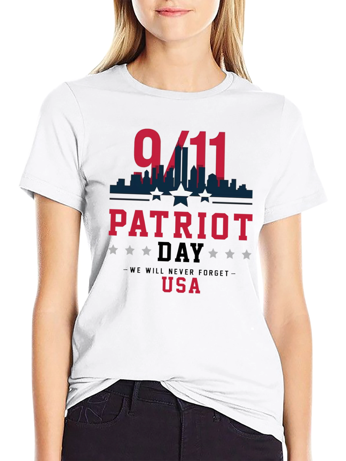 Patriot Day 9/11 Never Forget T-Shirt