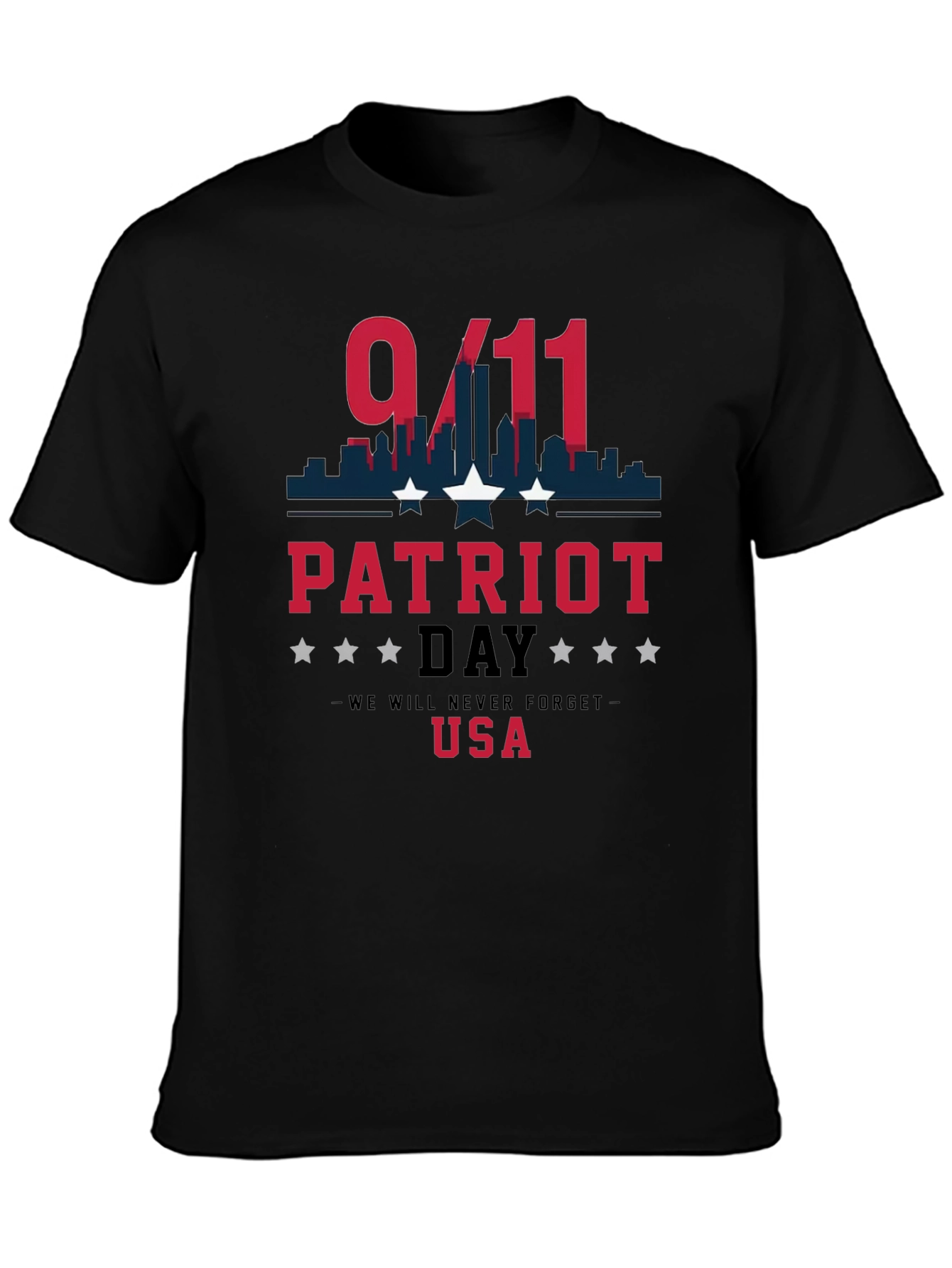 Patriot Day 9/11 Never Forget T-Shirt