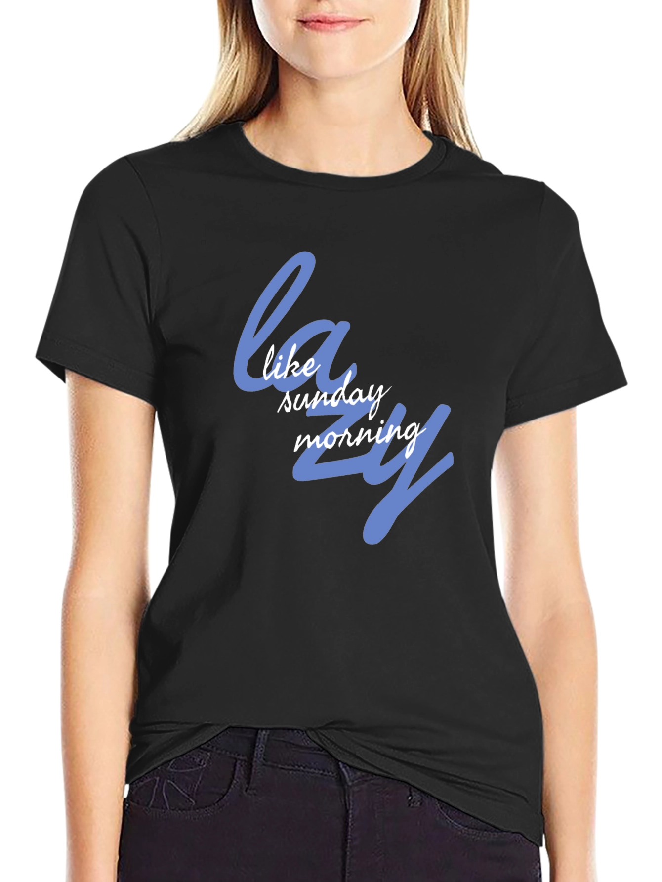 Lazy Sunday Morning Graphic T-Shirt