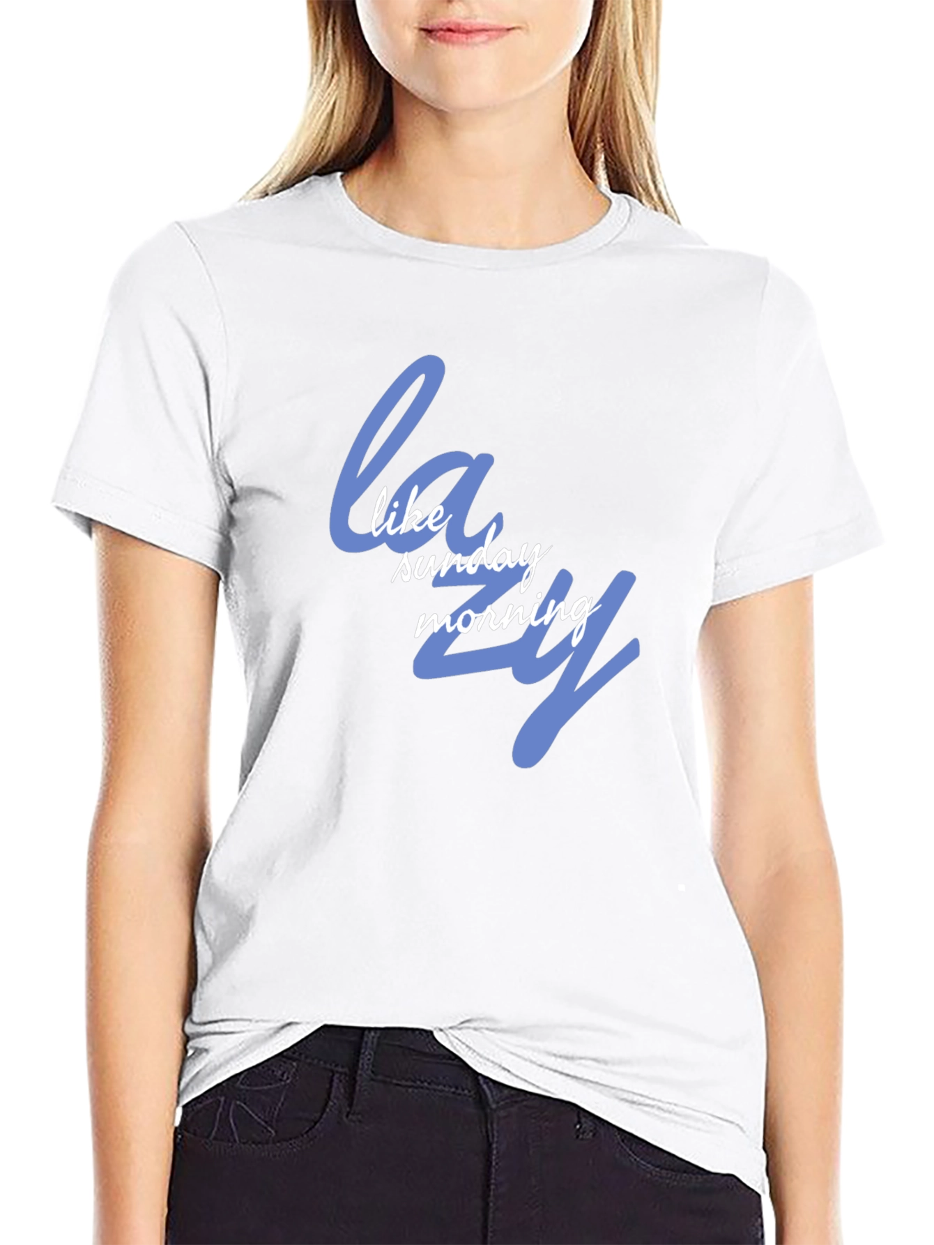 Lazy Sunday Morning Graphic T-Shirt