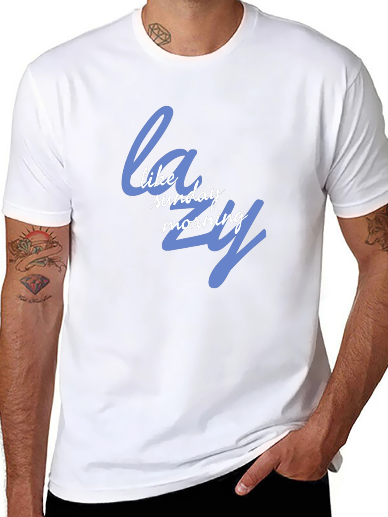 Lazy Sunday Morning Graphic T-Shirt
