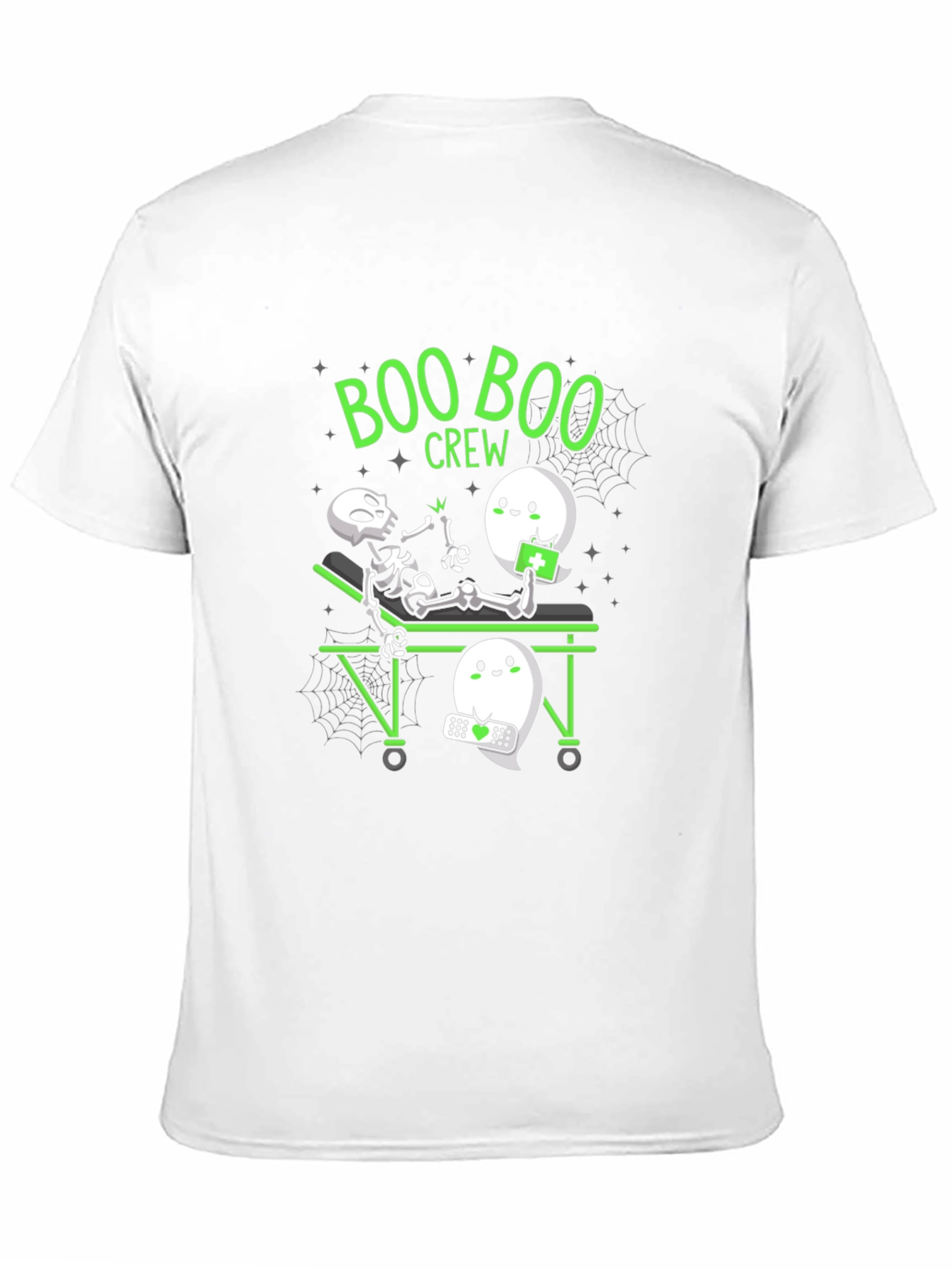 Boo Boo Crew Black Graphic T-Shirt