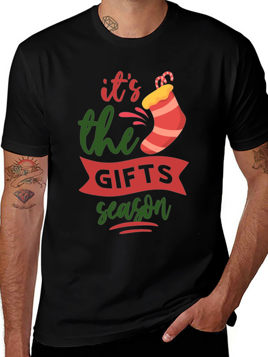 Festive Its the Gifts Season Christmas T-Shirt