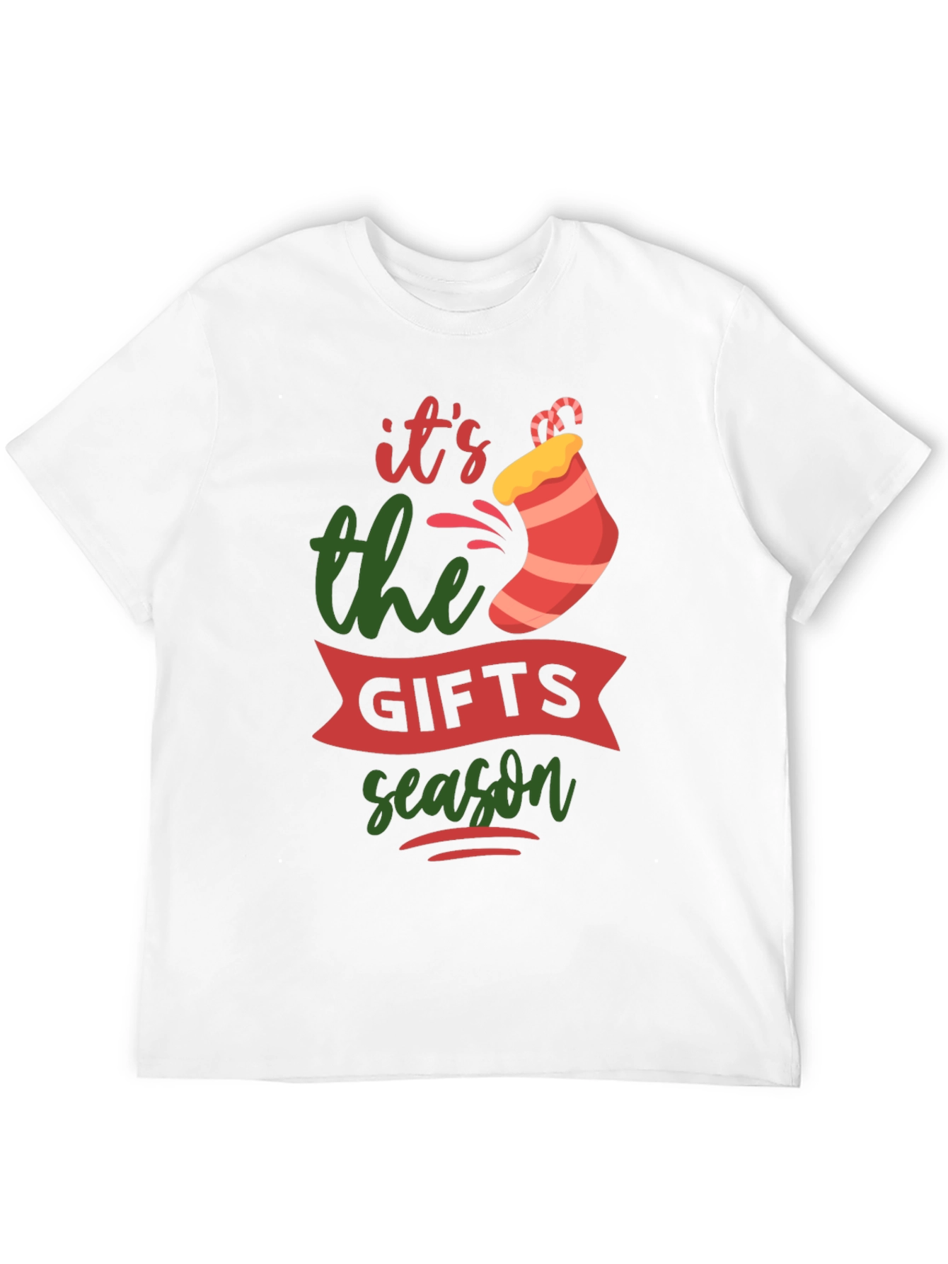 Festive Its the Gifts Season Christmas T-Shirt