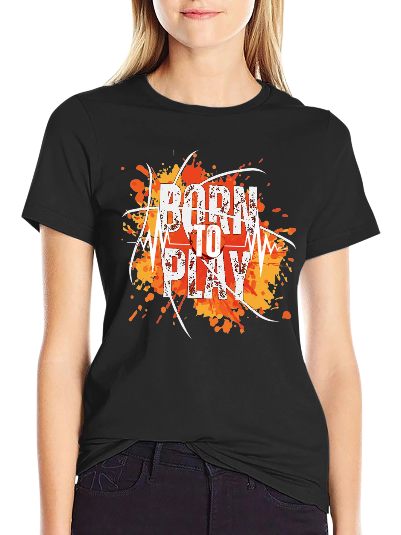 Born To Play Graphic Tee