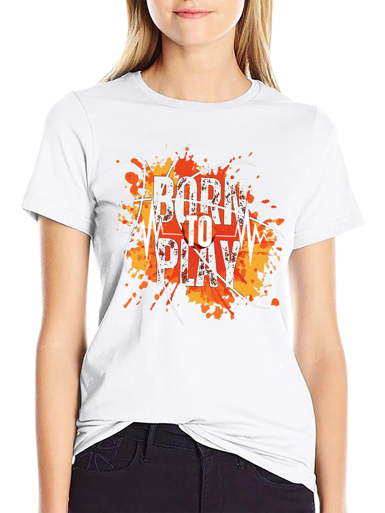 Born To Play Graphic Tee