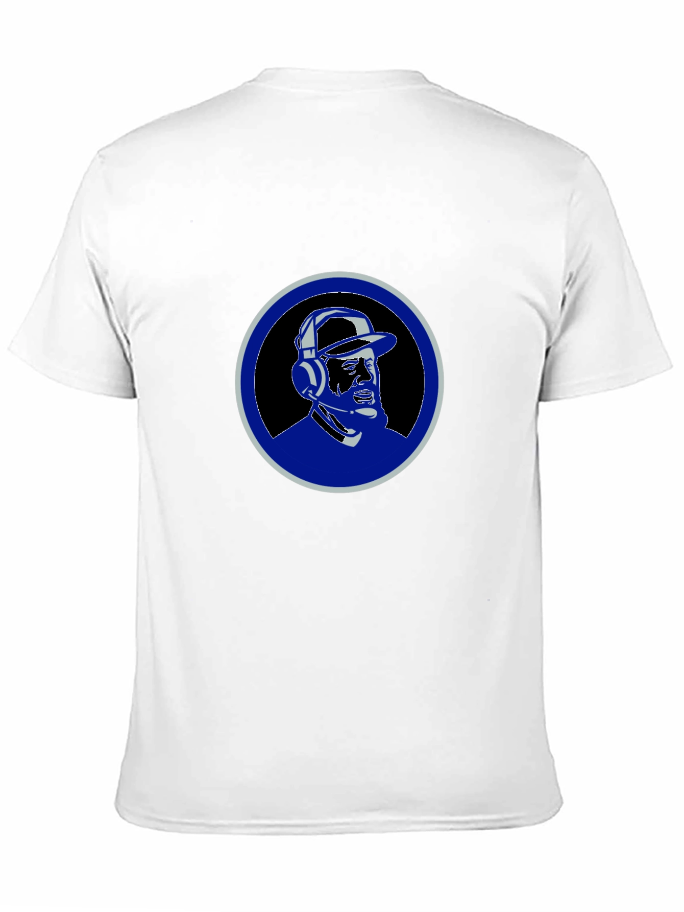 DJ Portrait Graphic Tee - Black