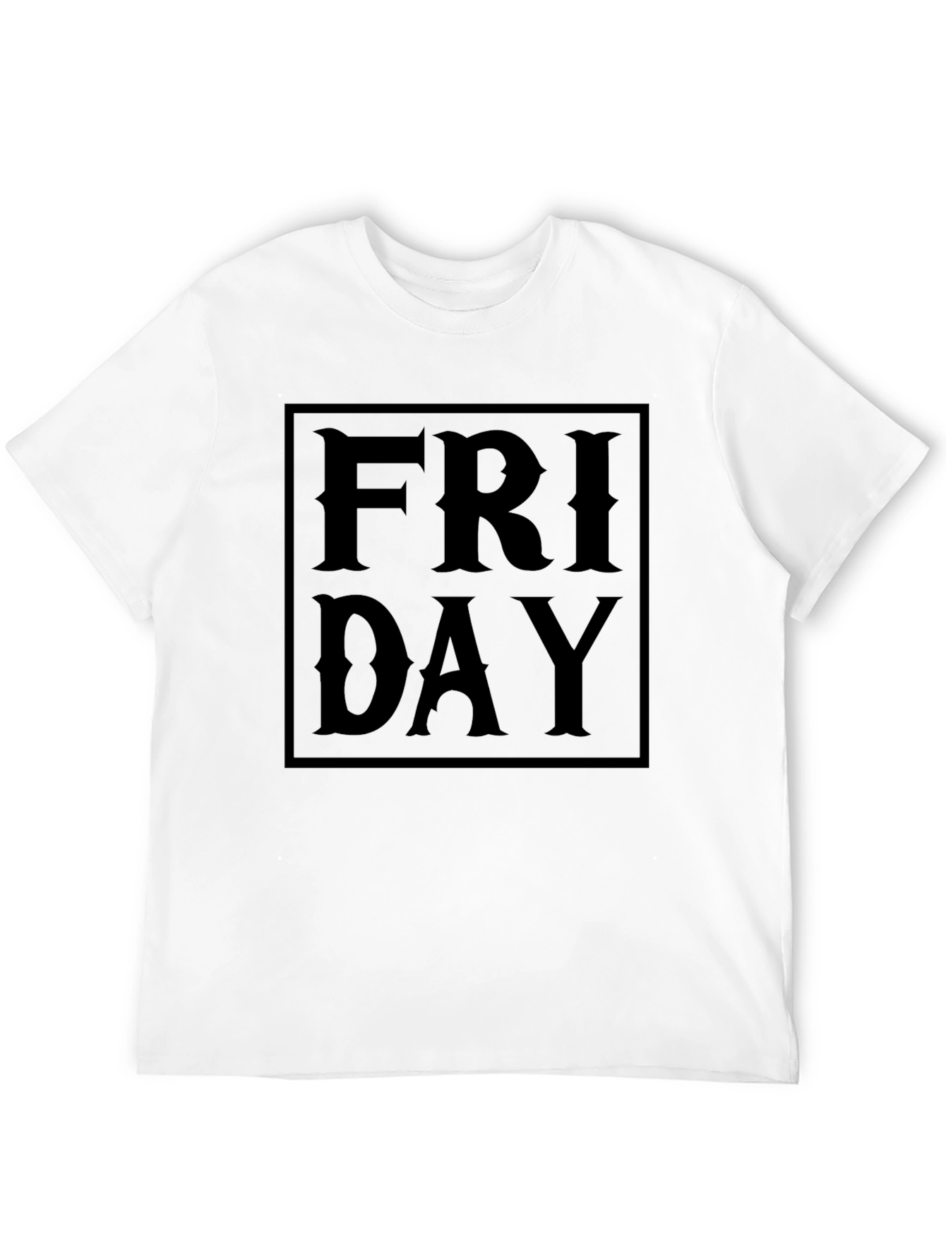 Friday T-Shirt - Classic Black Tee