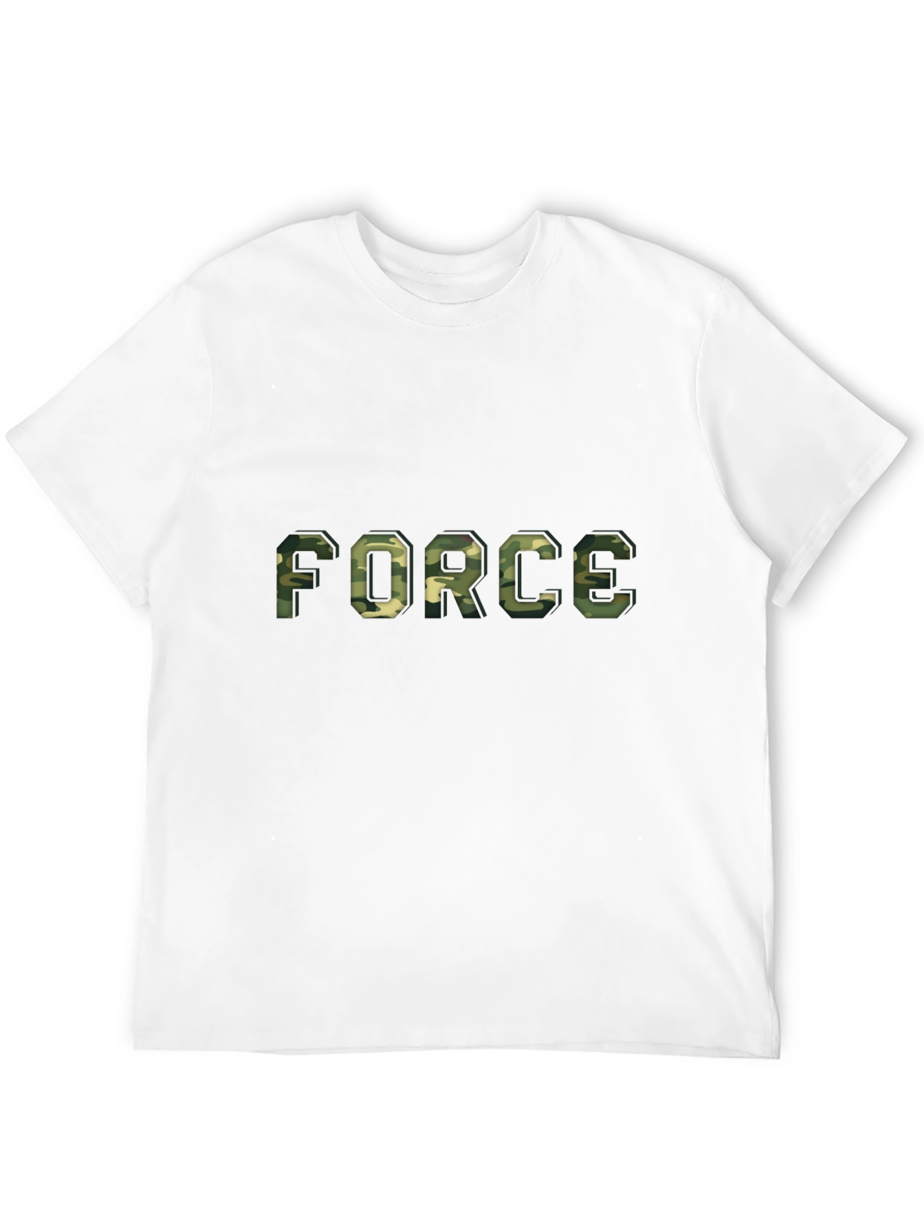 Camo FORCE Graphic T-Shirt - Military Style