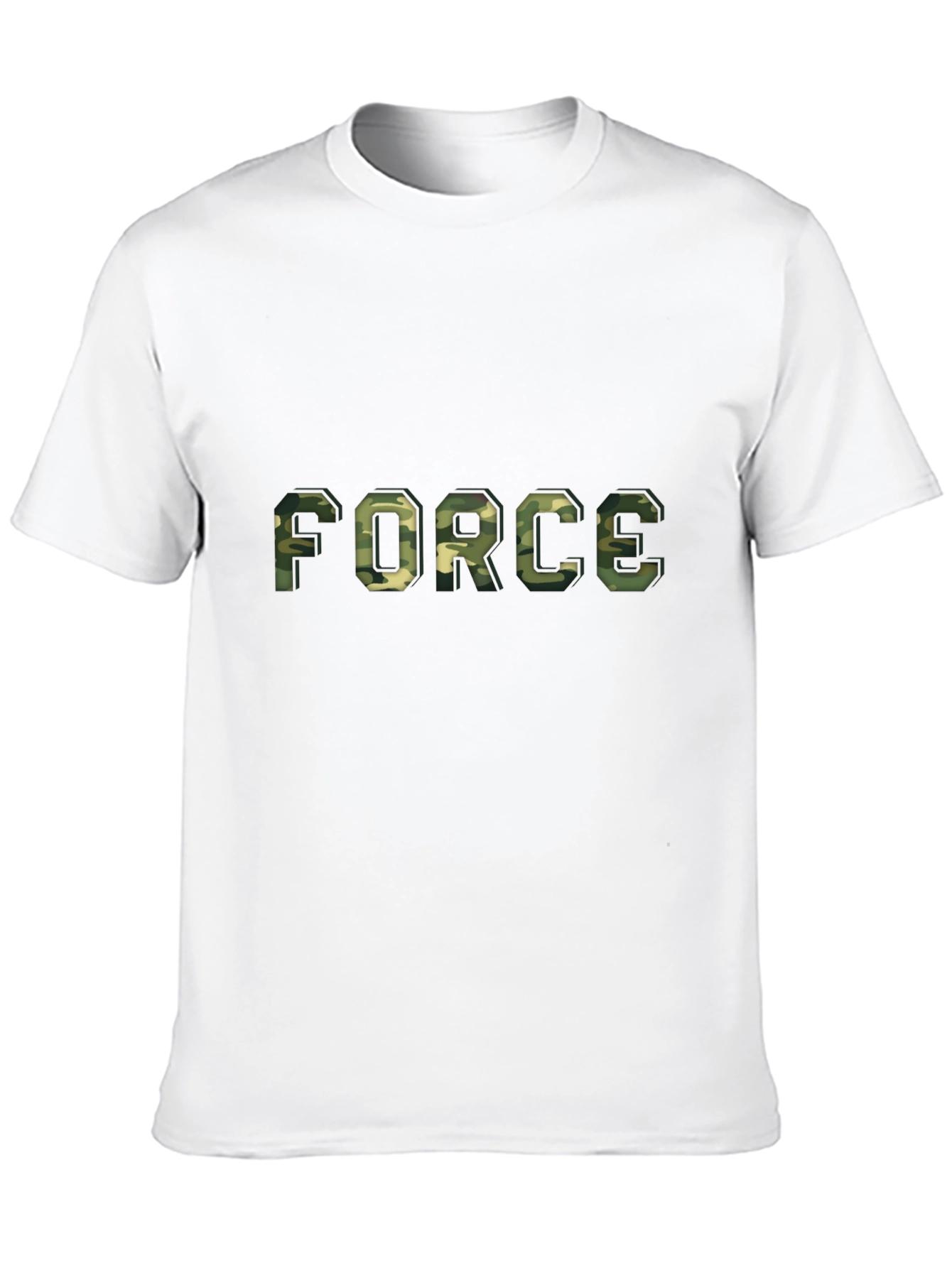 Camo FORCE Graphic T-Shirt - Military Style