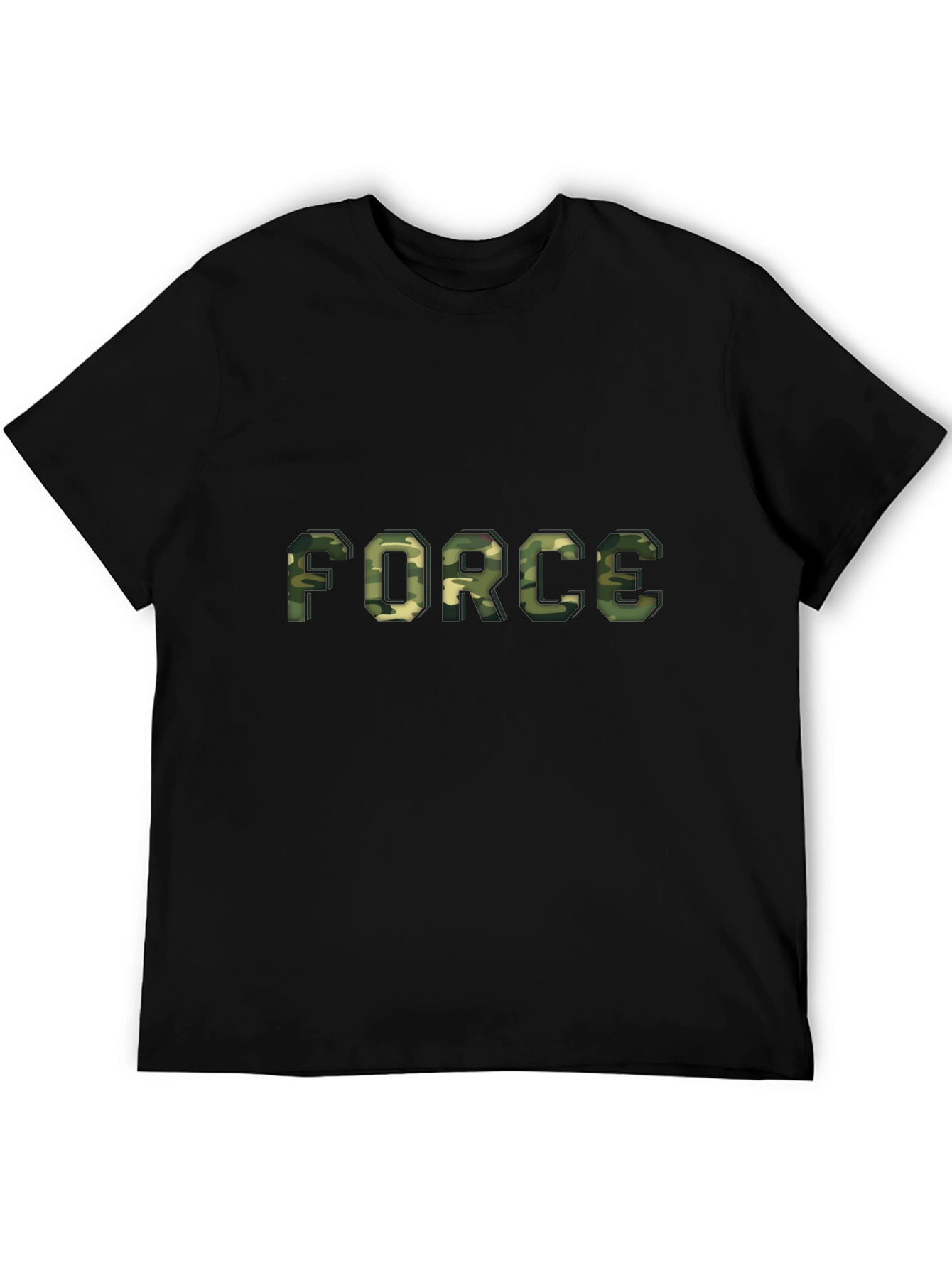 Camo FORCE Graphic T-Shirt - Military Style