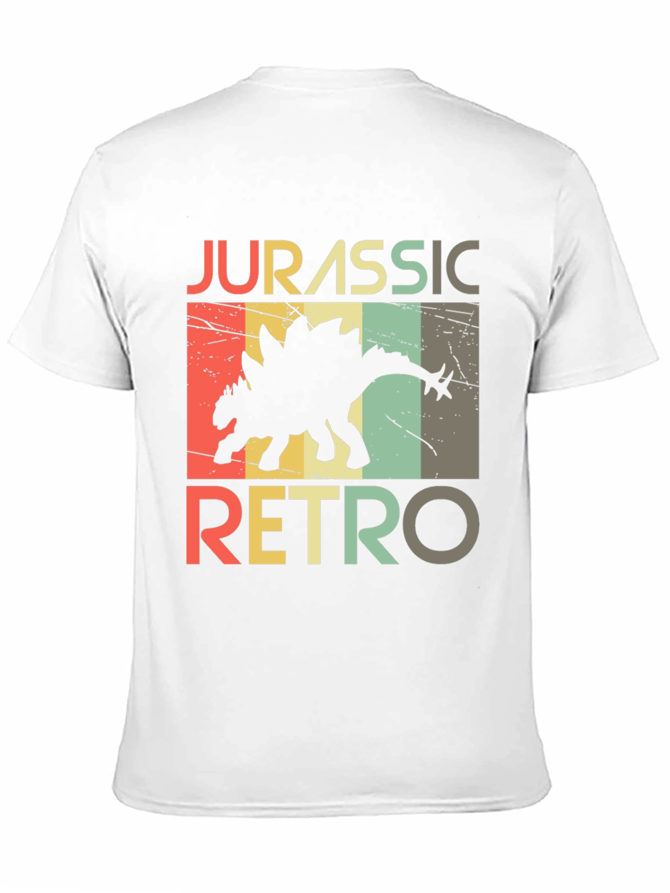 Jurassic Retro Dinosaur Graphic T-Shirt