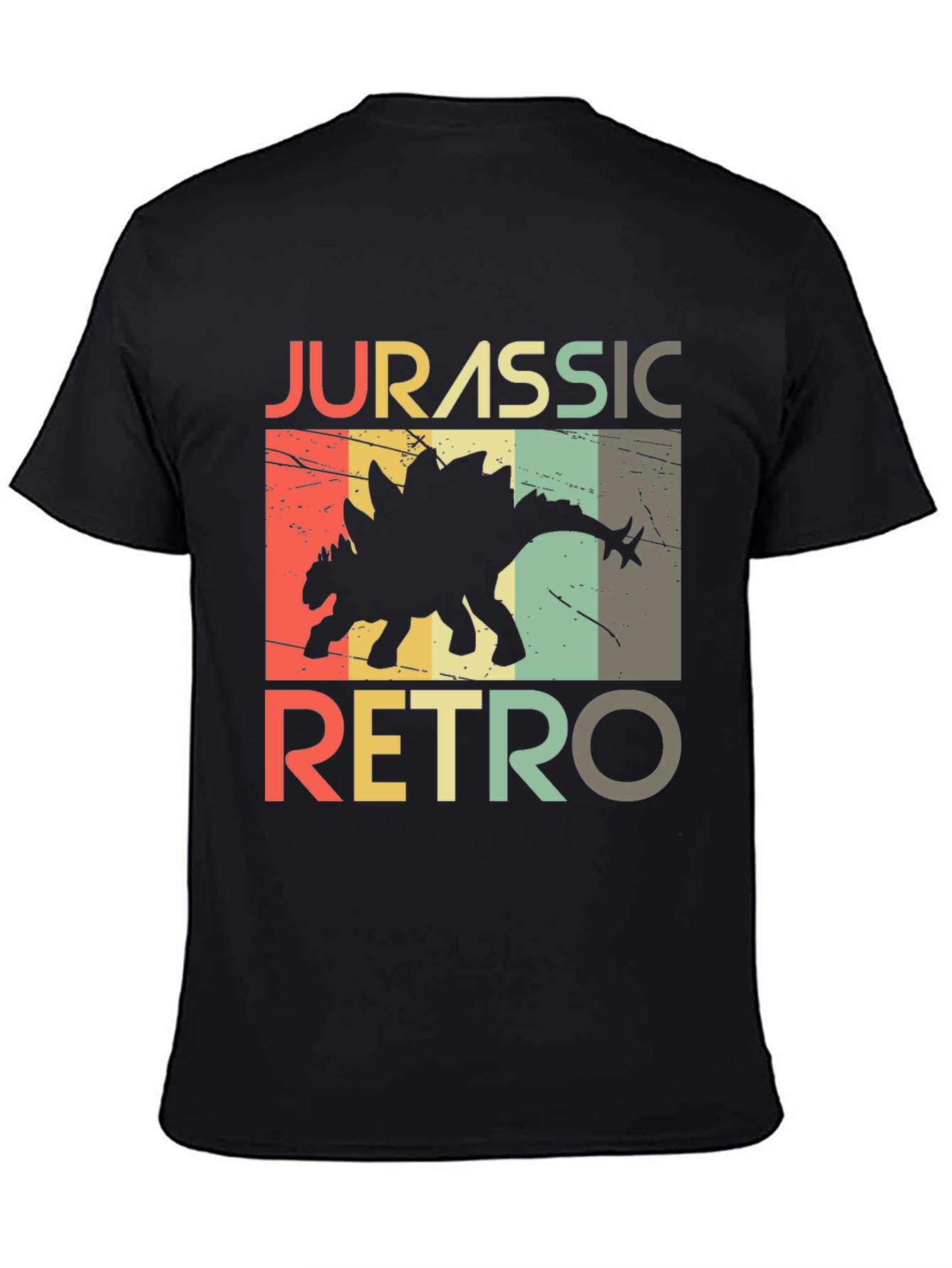 Jurassic Retro Dinosaur Graphic T-Shirt