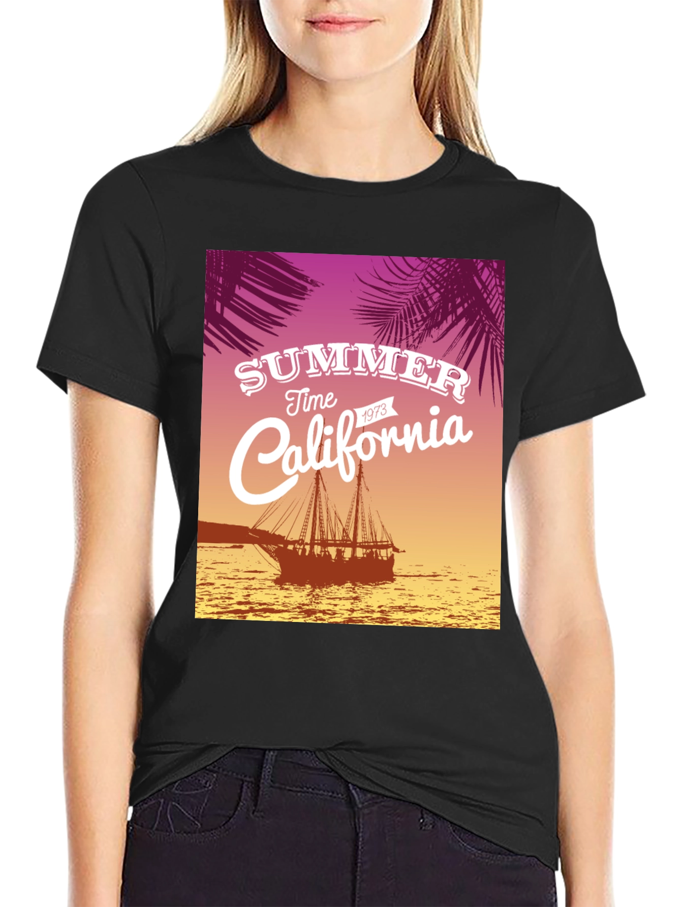 Summer Time California Tee
