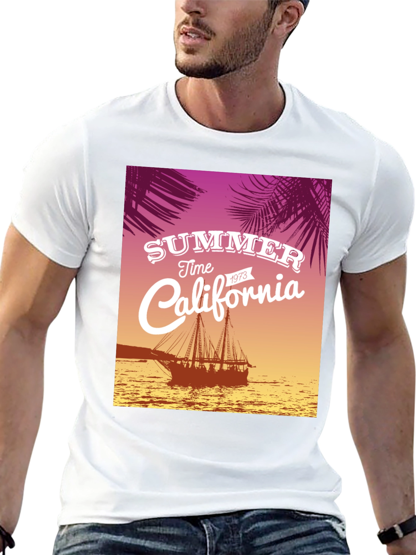 Summer Time California Tee