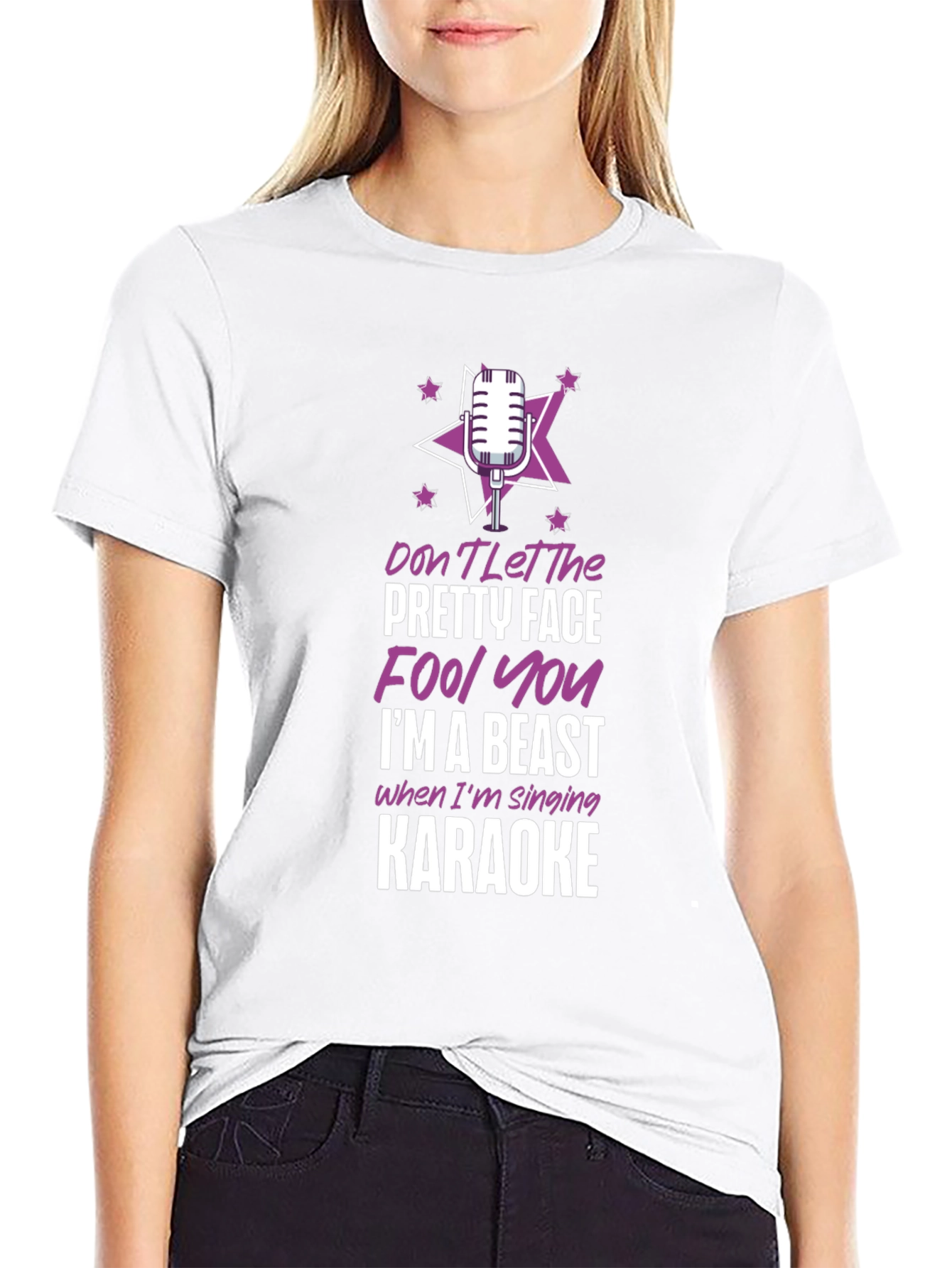 Karaoke Beast T-Shirt - Funny Singing Tee