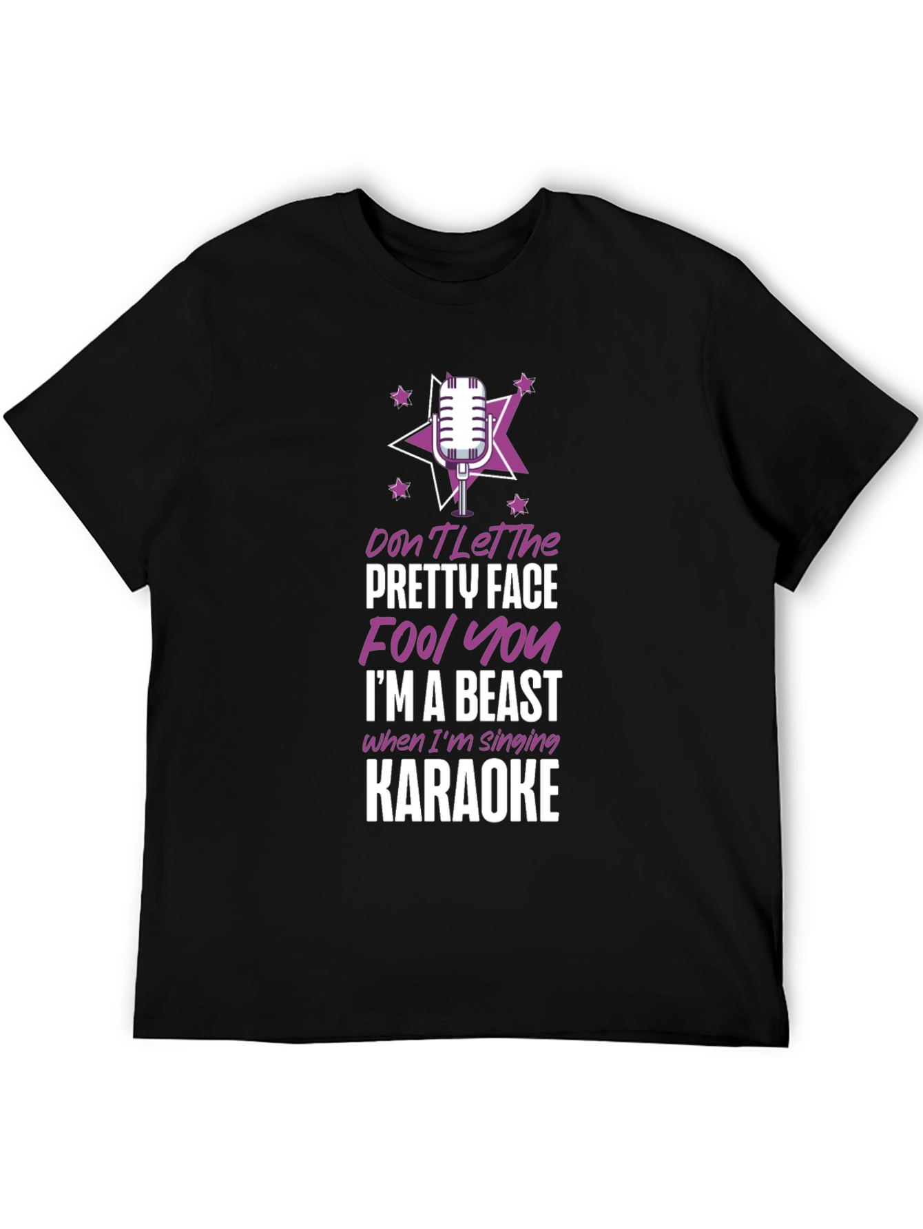 Karaoke Beast T-Shirt - Funny Singing Tee