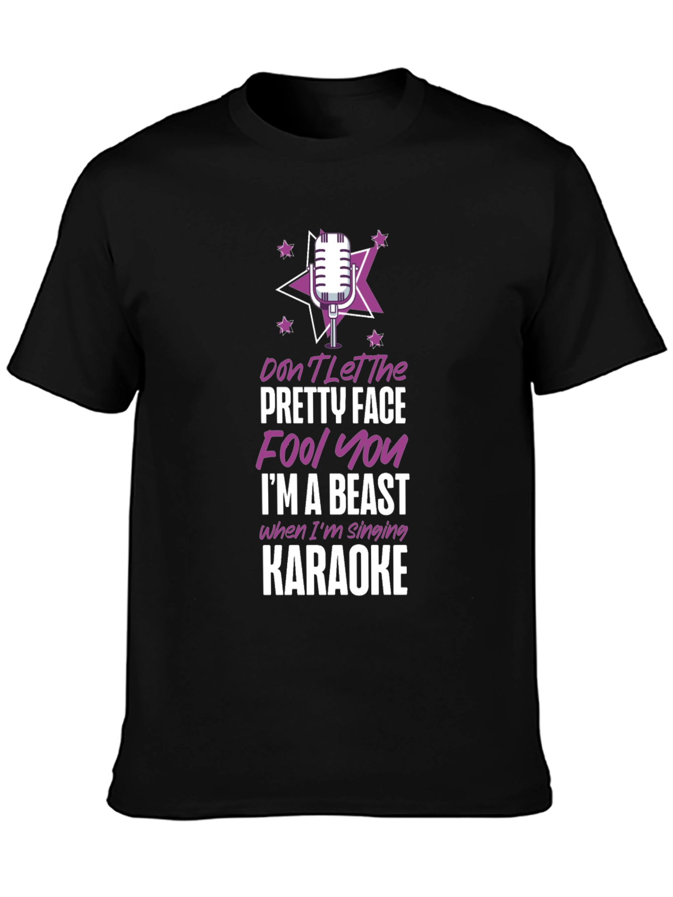 Karaoke Beast T-Shirt - Funny Singing Tee