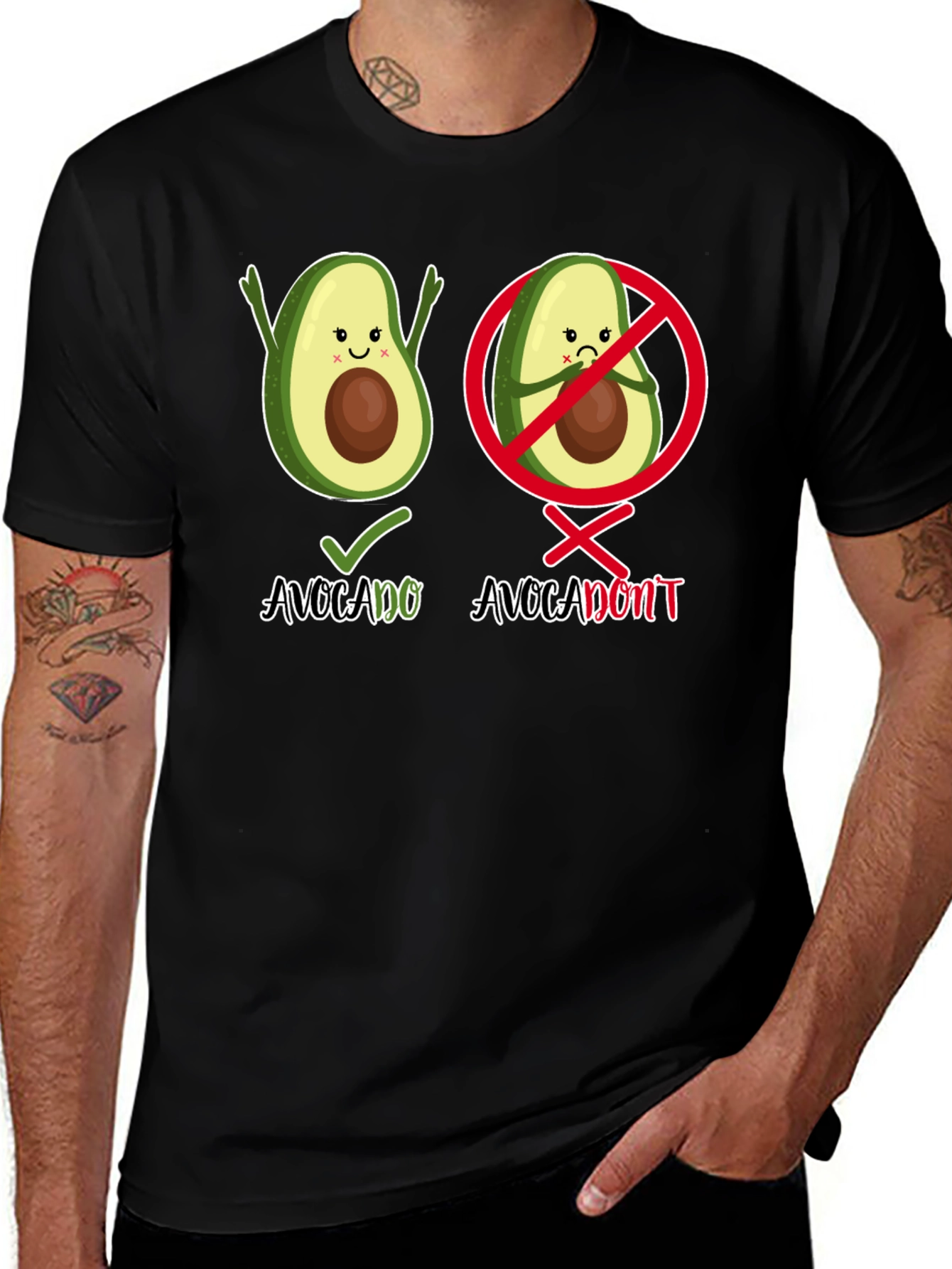 Avocado Pun T-Shirt - Funny Graphic Tee