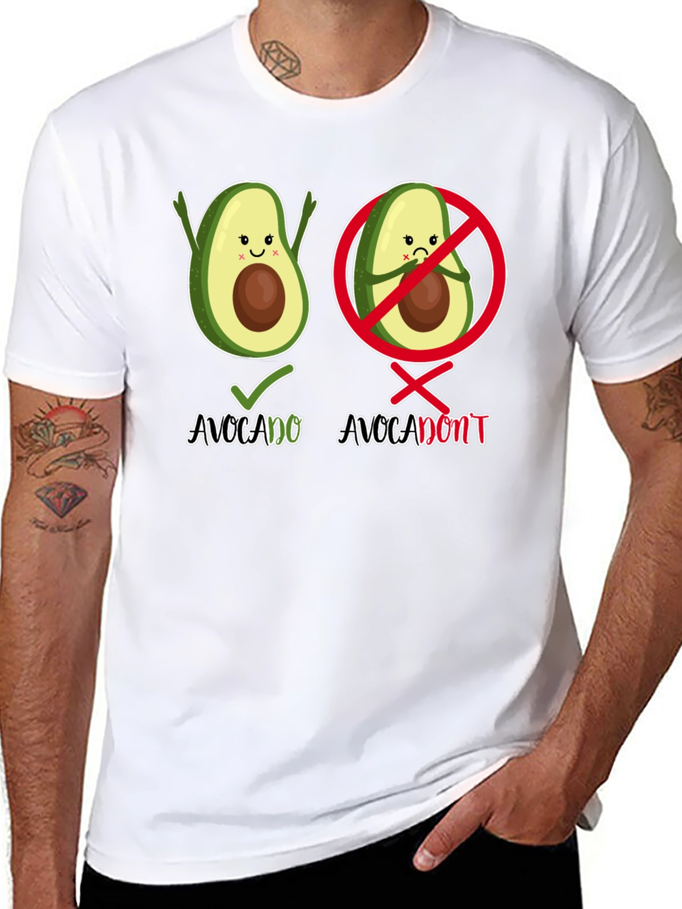 Avocado Pun T-Shirt - Funny Graphic Tee