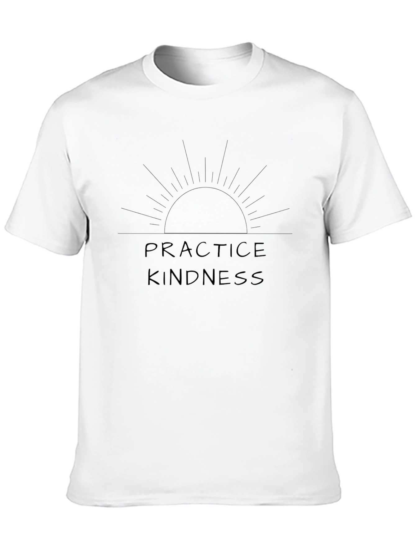 Practice Kindness Graphic Tee - Black