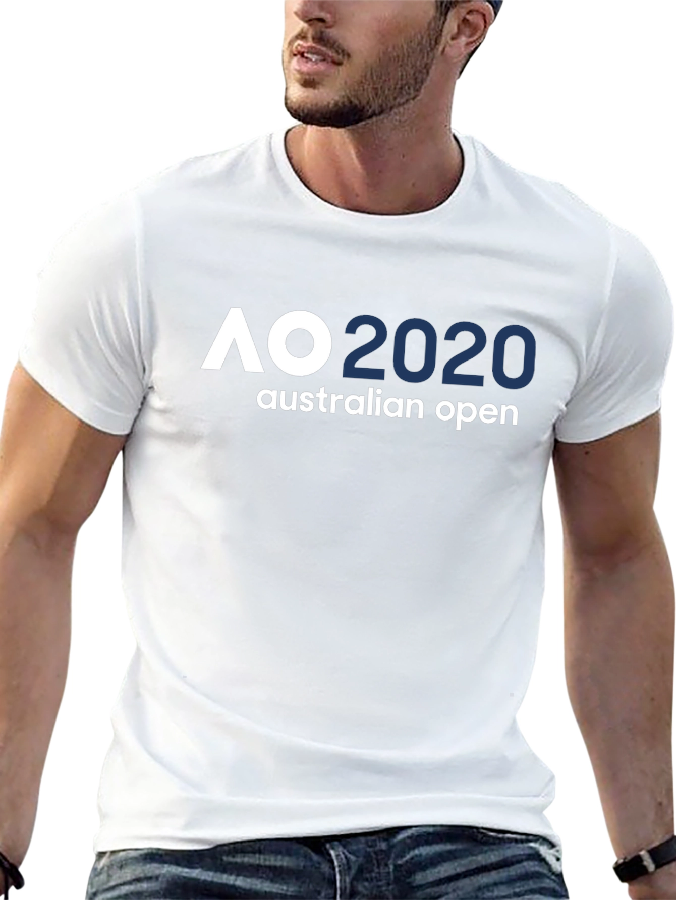 AO 2020 Australian Open Black T-Shirt