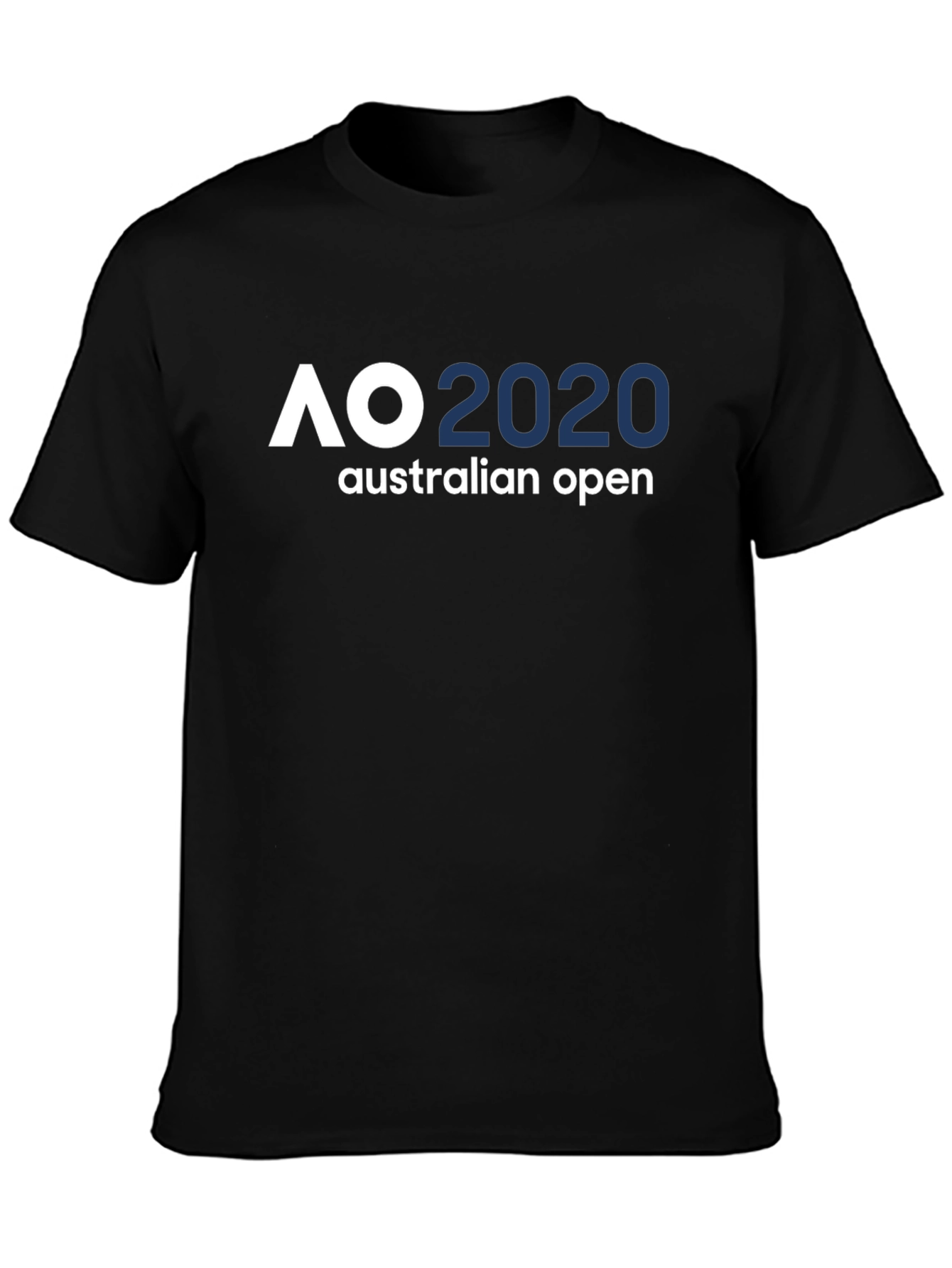 AO 2020 Australian Open Black T-Shirt