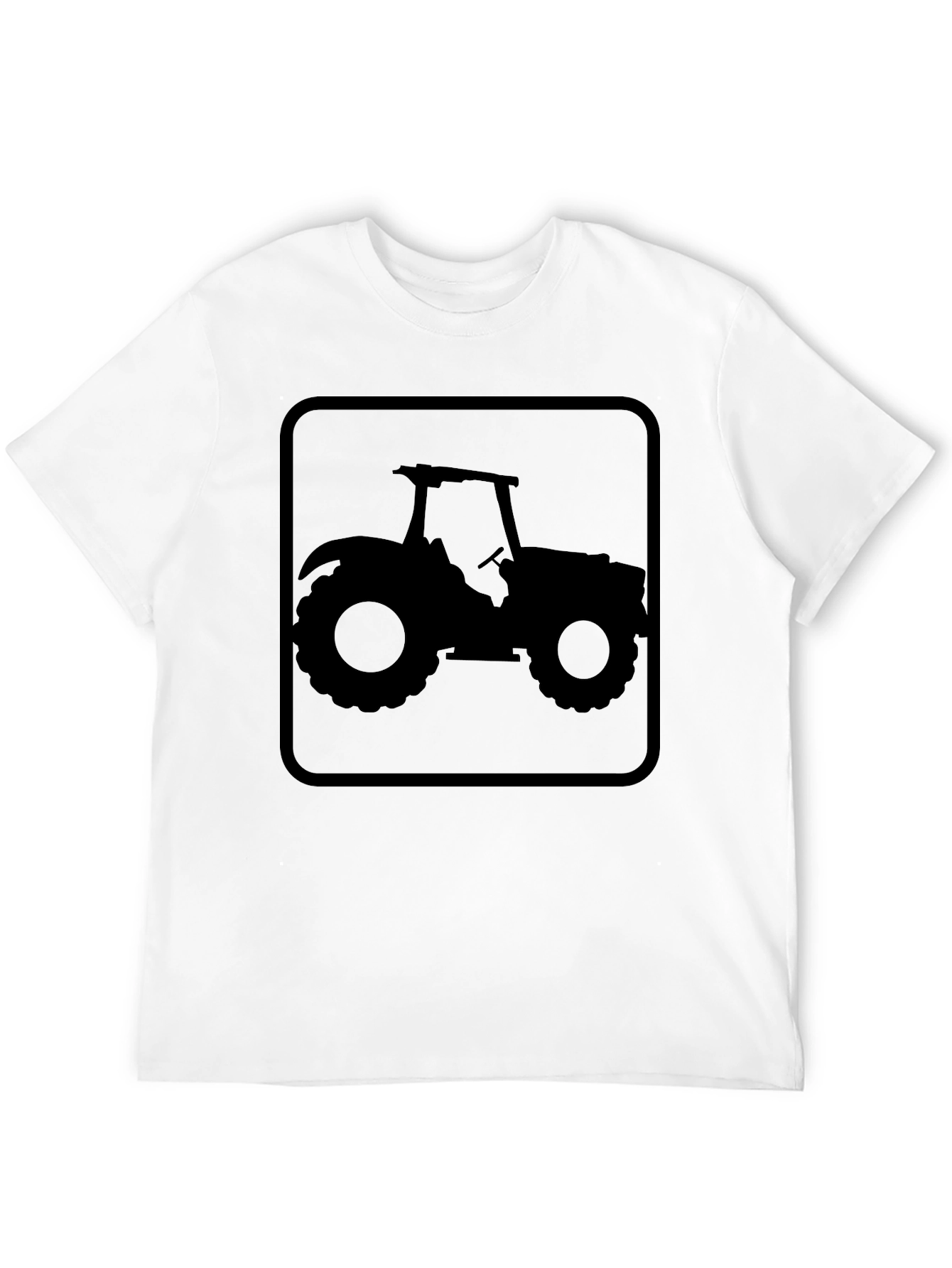 Tractor Silhouette Graphic Tee