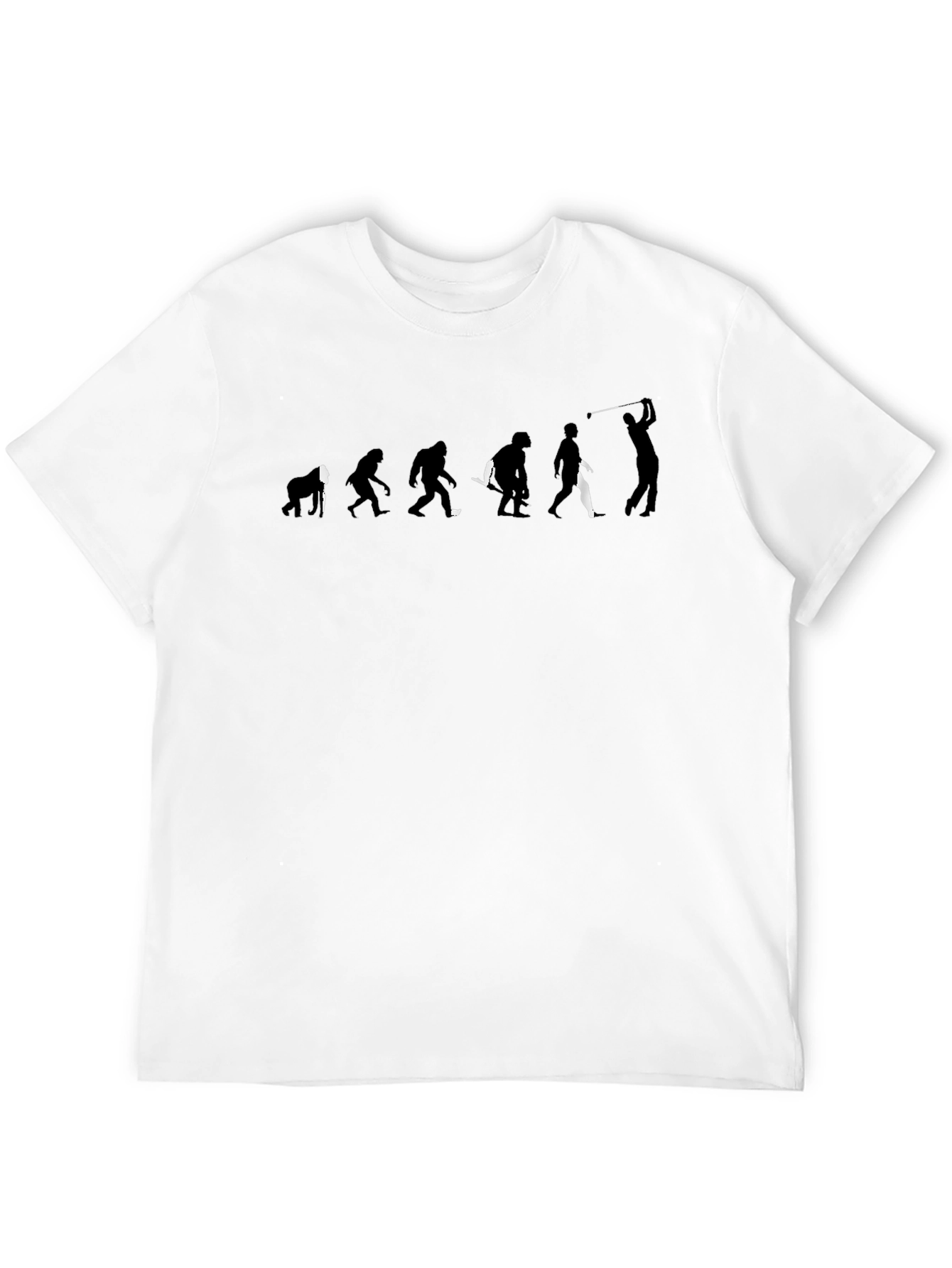 Evolution of Golf T-Shirt