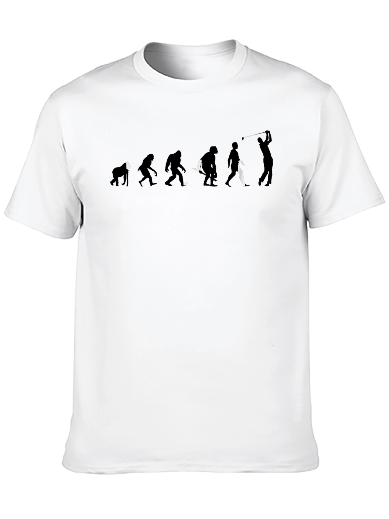 Evolution of Golf T-Shirt