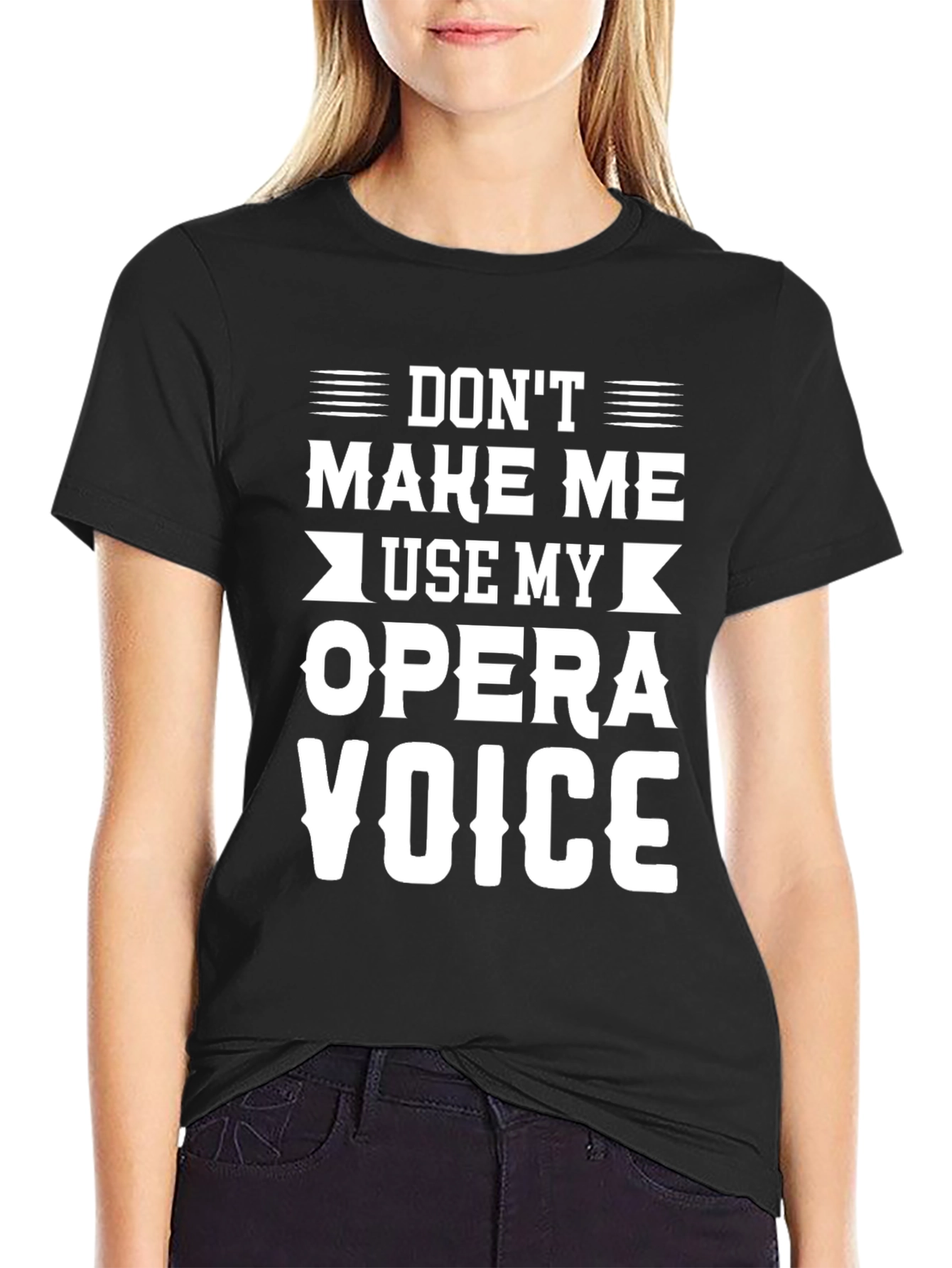Opera Voice T-Shirt: Funny Musician Tee