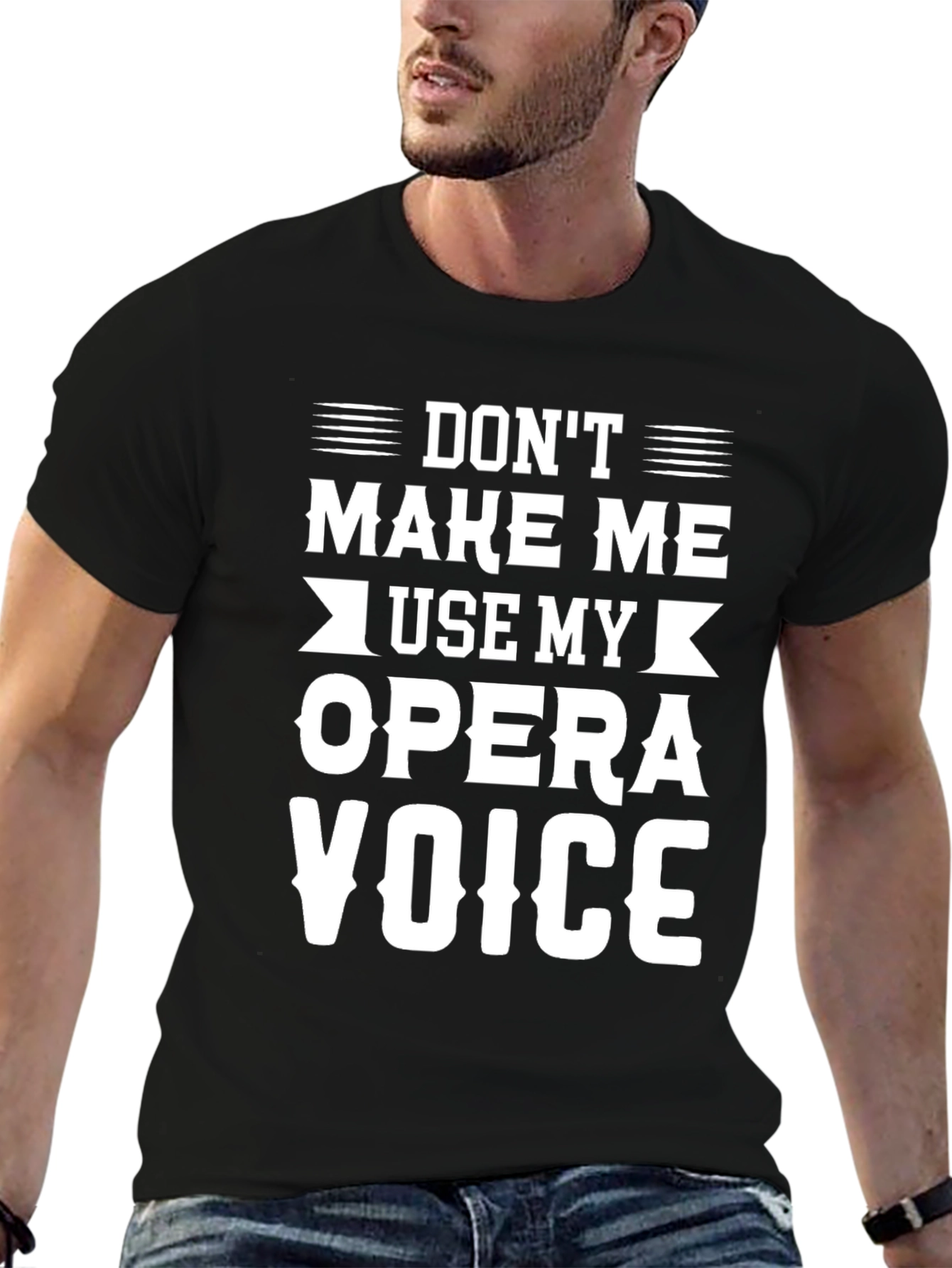 Opera Voice T-Shirt: Funny Musician Tee