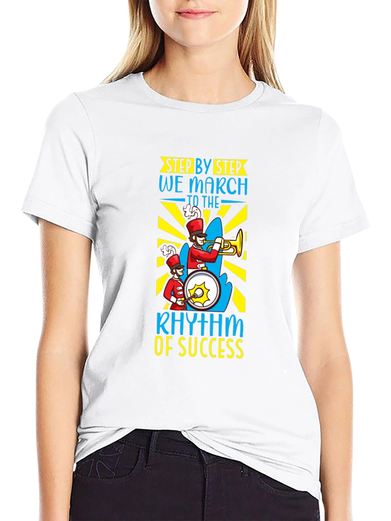 Marching Band Rhythm T-Shirt - Step by Step Success