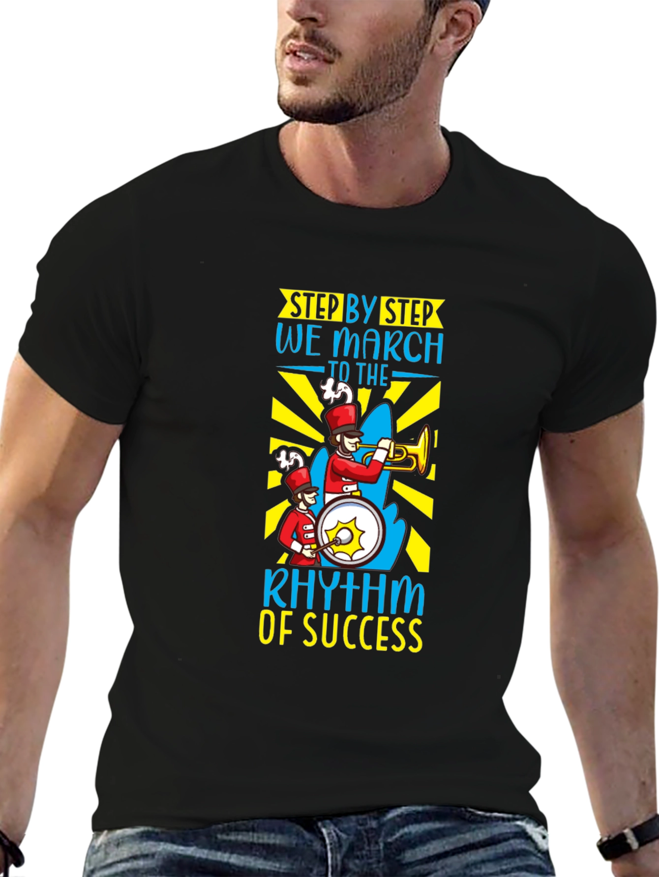 Marching Band Rhythm T-Shirt - Step by Step Success